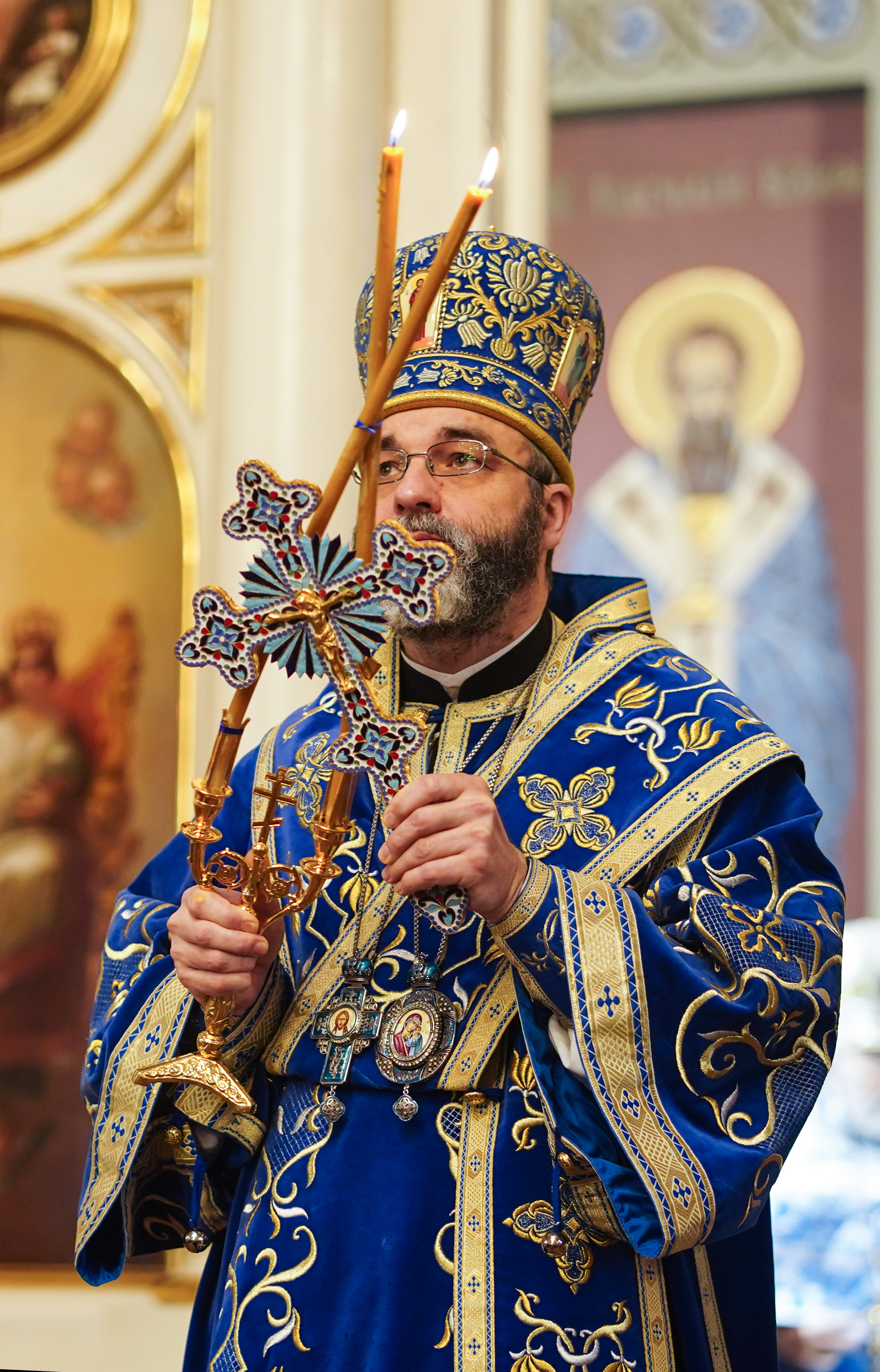 The Meeting of the Lord in the Temple feast in St. Nicholas Cathedral in Białystok
