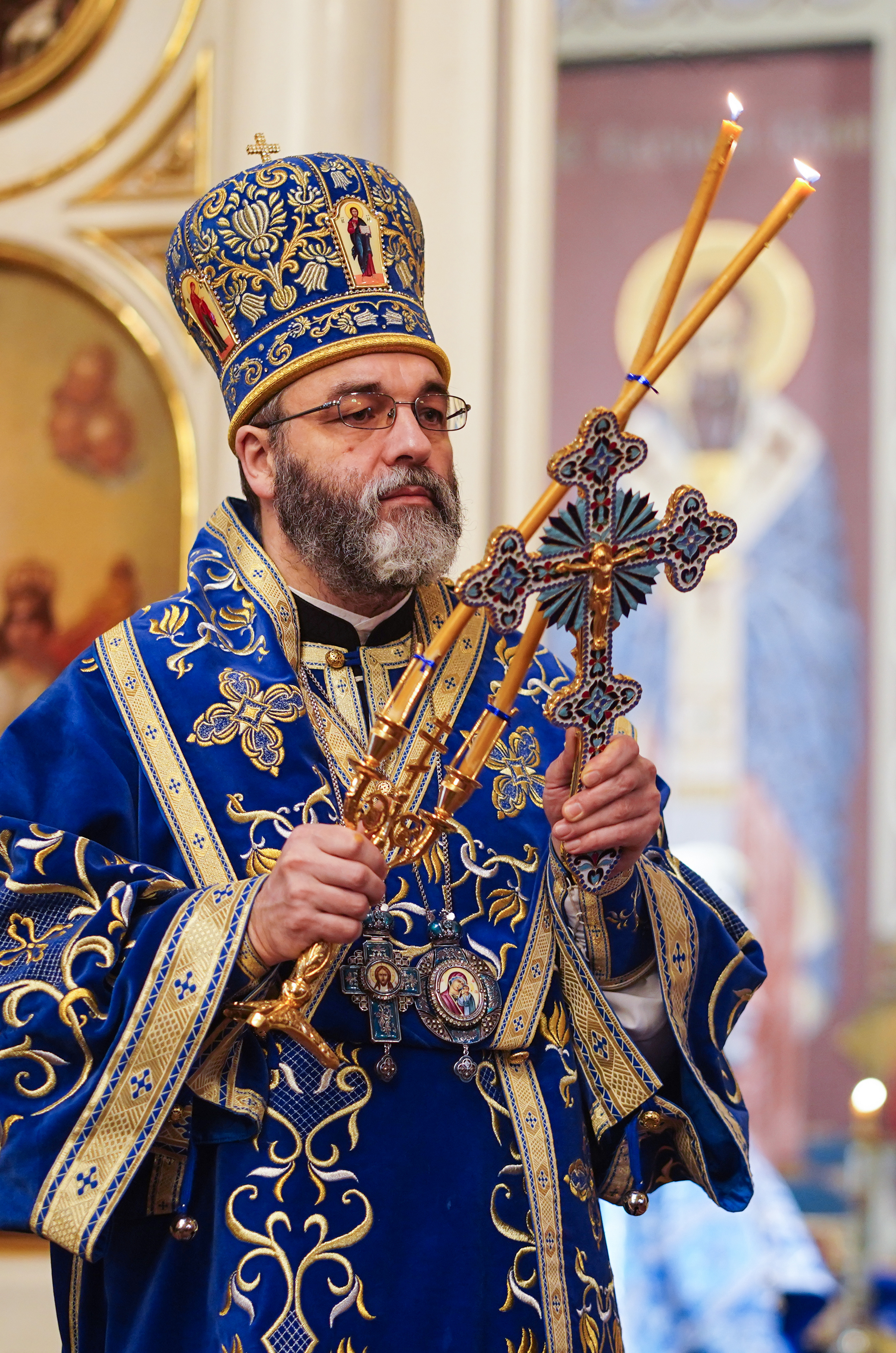 The Meeting of the Lord in the Temple feast in St. Nicholas Cathedral in Białystok 