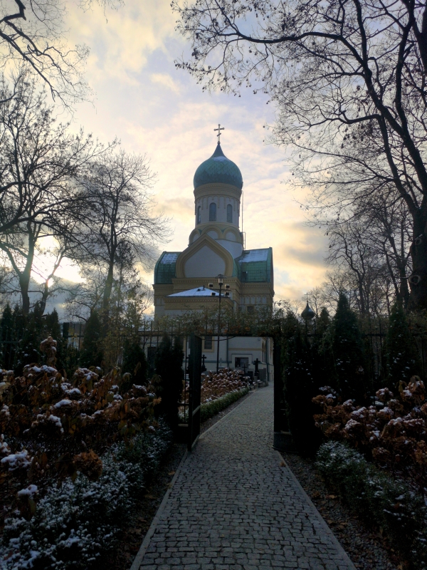 Wolska cerkiew - późny listopad, 2023