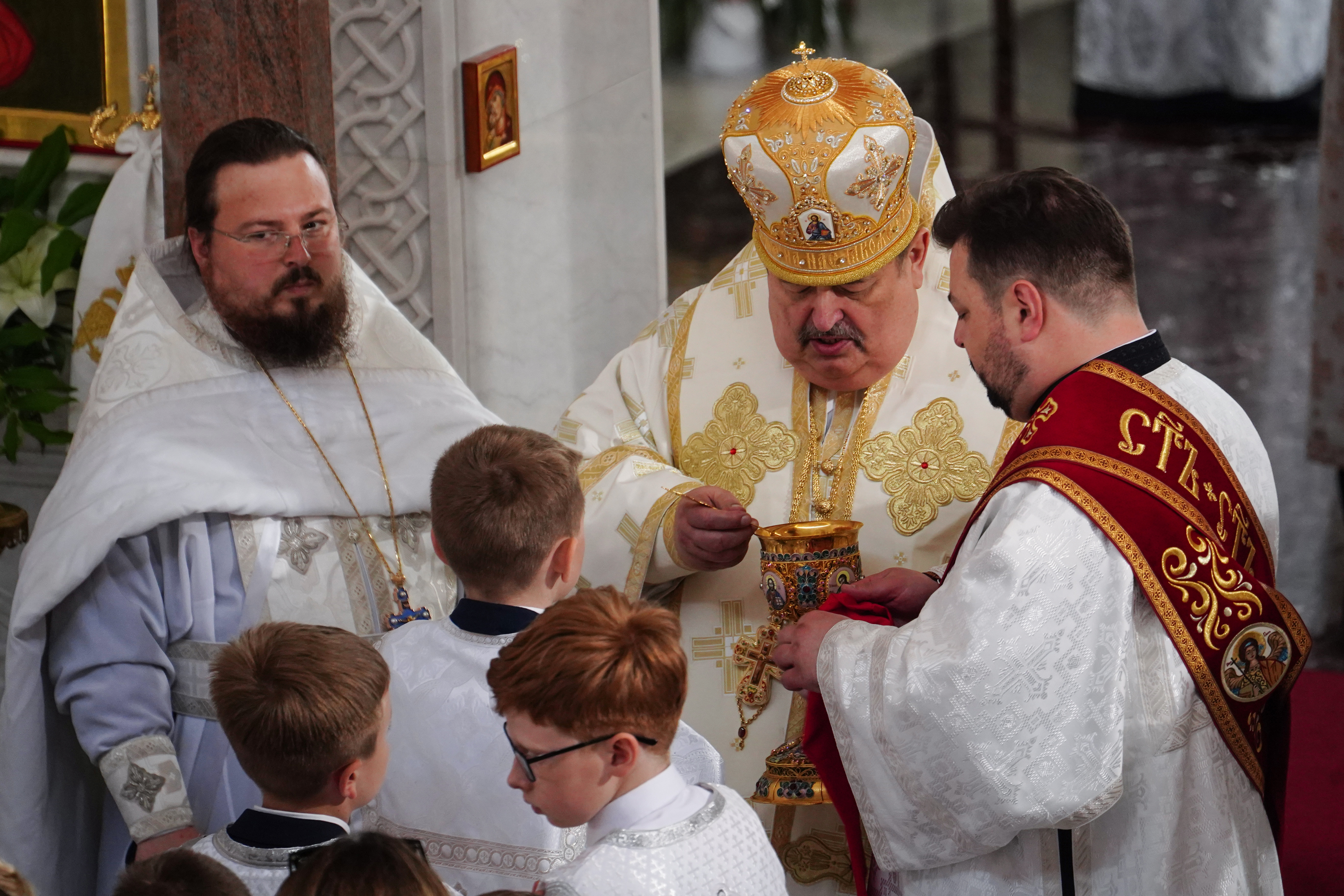 The feast of consecration of Hagia Sophia Orthodox church in Warsaw, 2023 