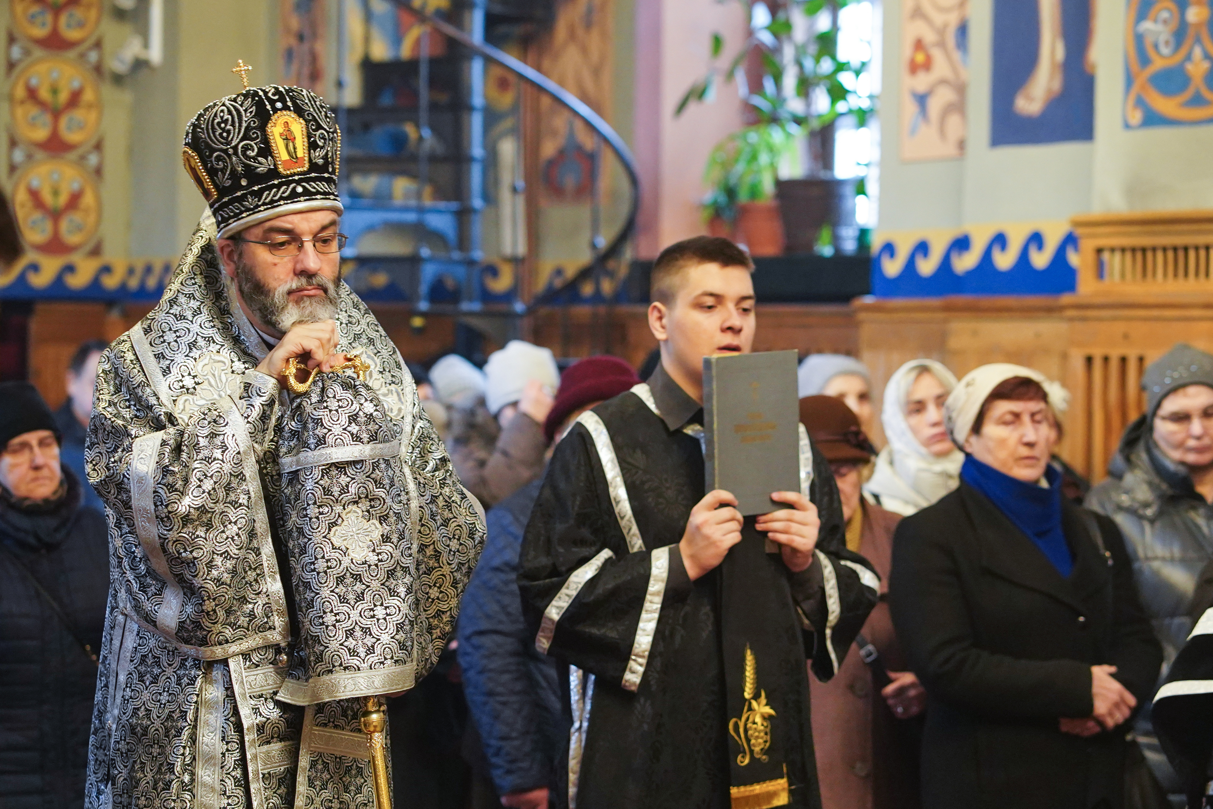 Blessing of kolivo in the momory of St. Thedore Thyrone in St. Nicholas Cathedral in Białystok