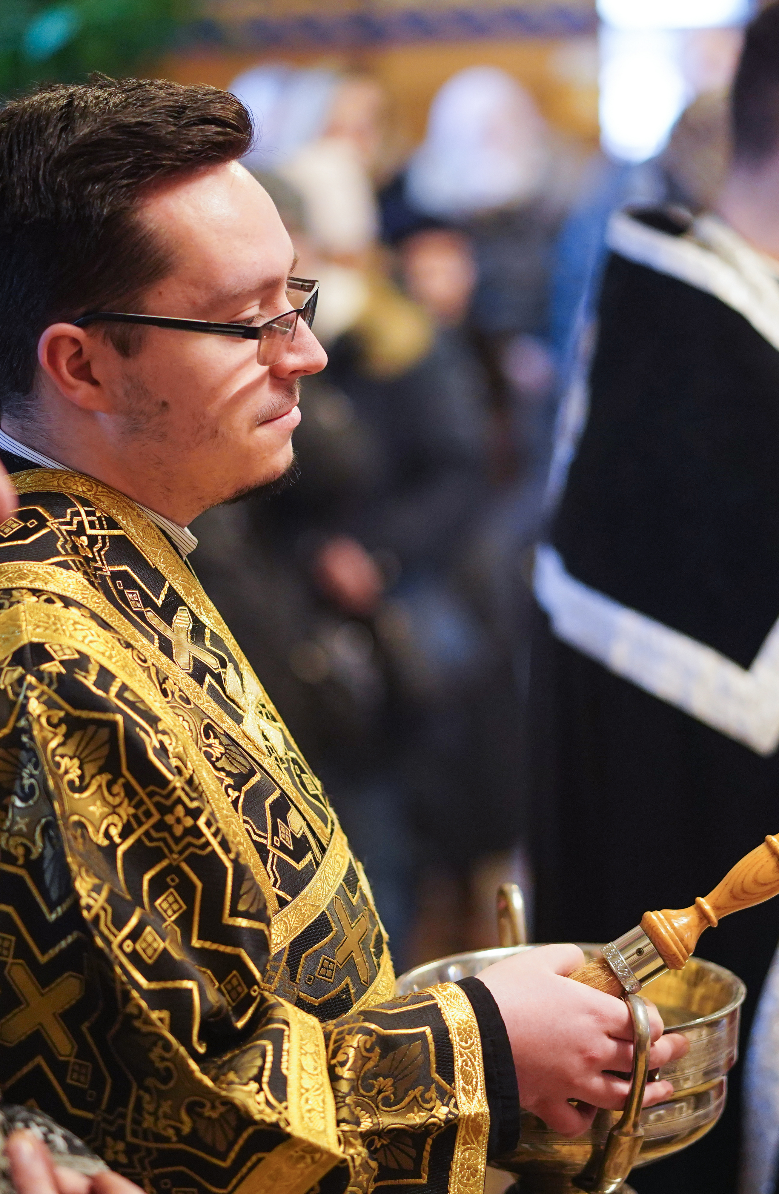 Blessing of kolivo in the momory of St. Thedore Thyrone in St. Nicholas Cathedral in Białystok