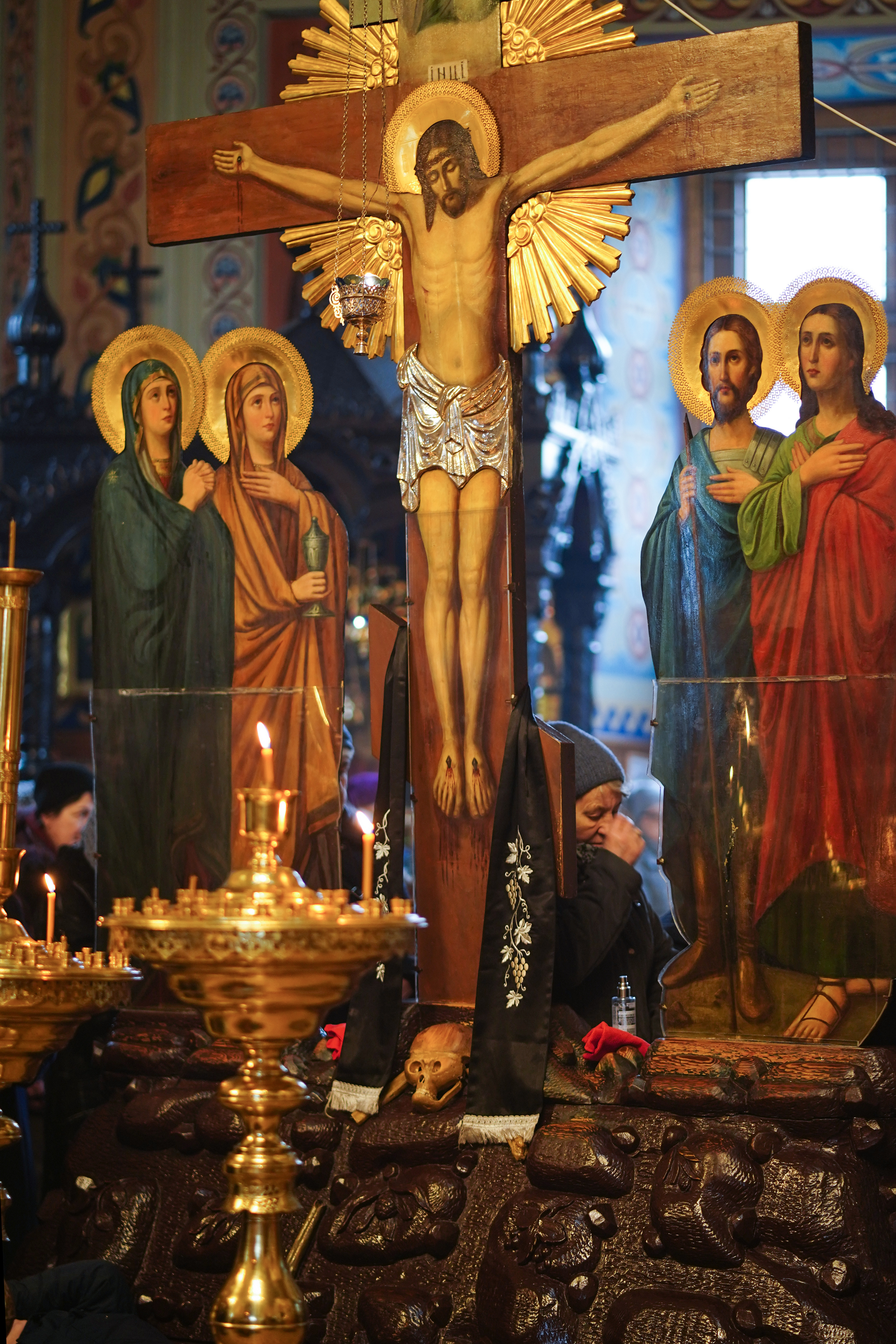 Blessing of kolivo in the momory of St. Thedore Thyrone in St. Nicholas Cathedral in Białystok
