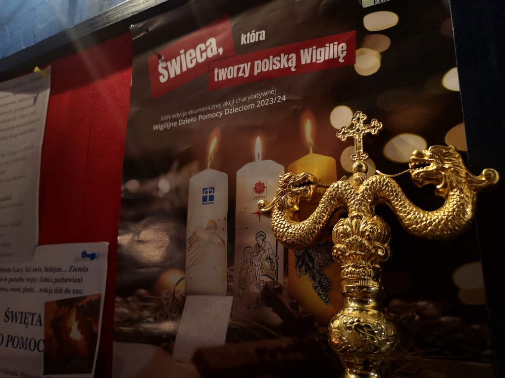 Żezł, kaplica św. Grzegorza Peradze, 6 grudnia 2023