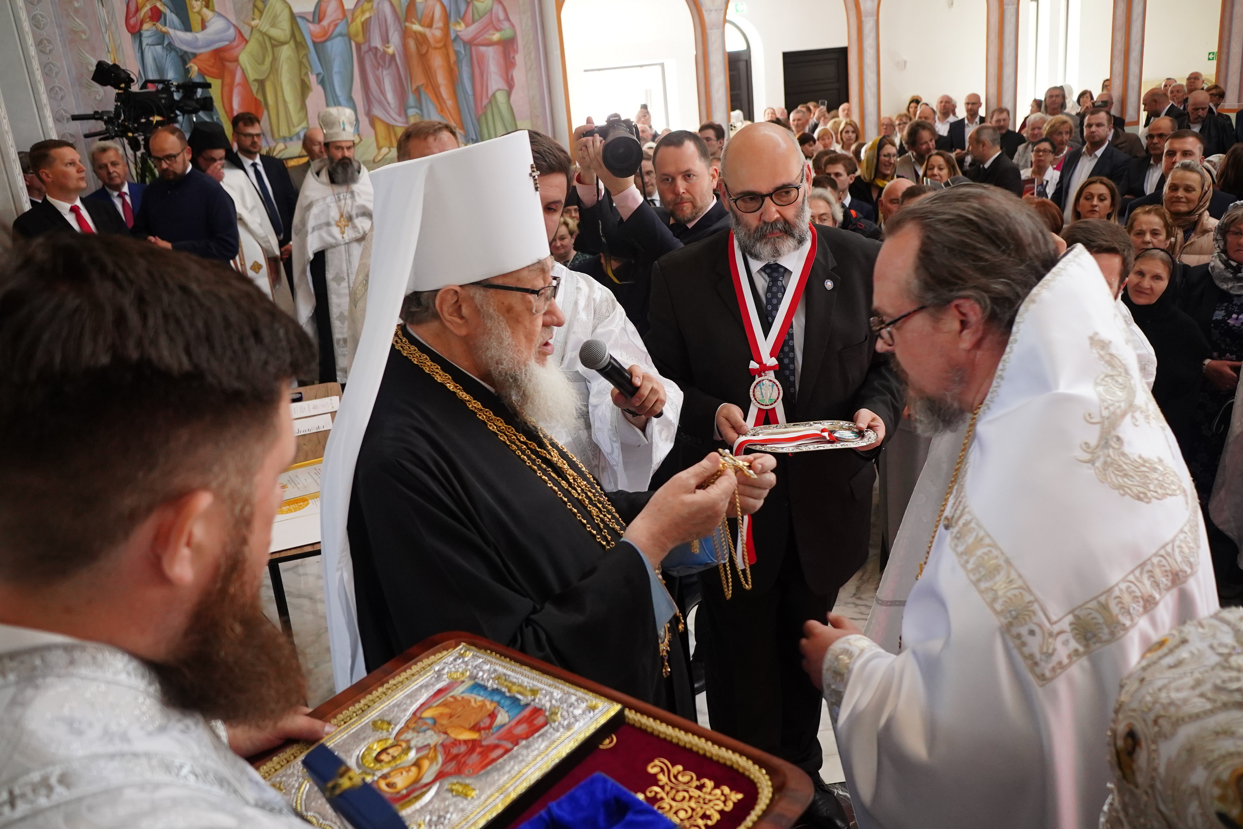 The feast of consecration of Hagia Sophia Orthodox church in Warsaw, 2023  