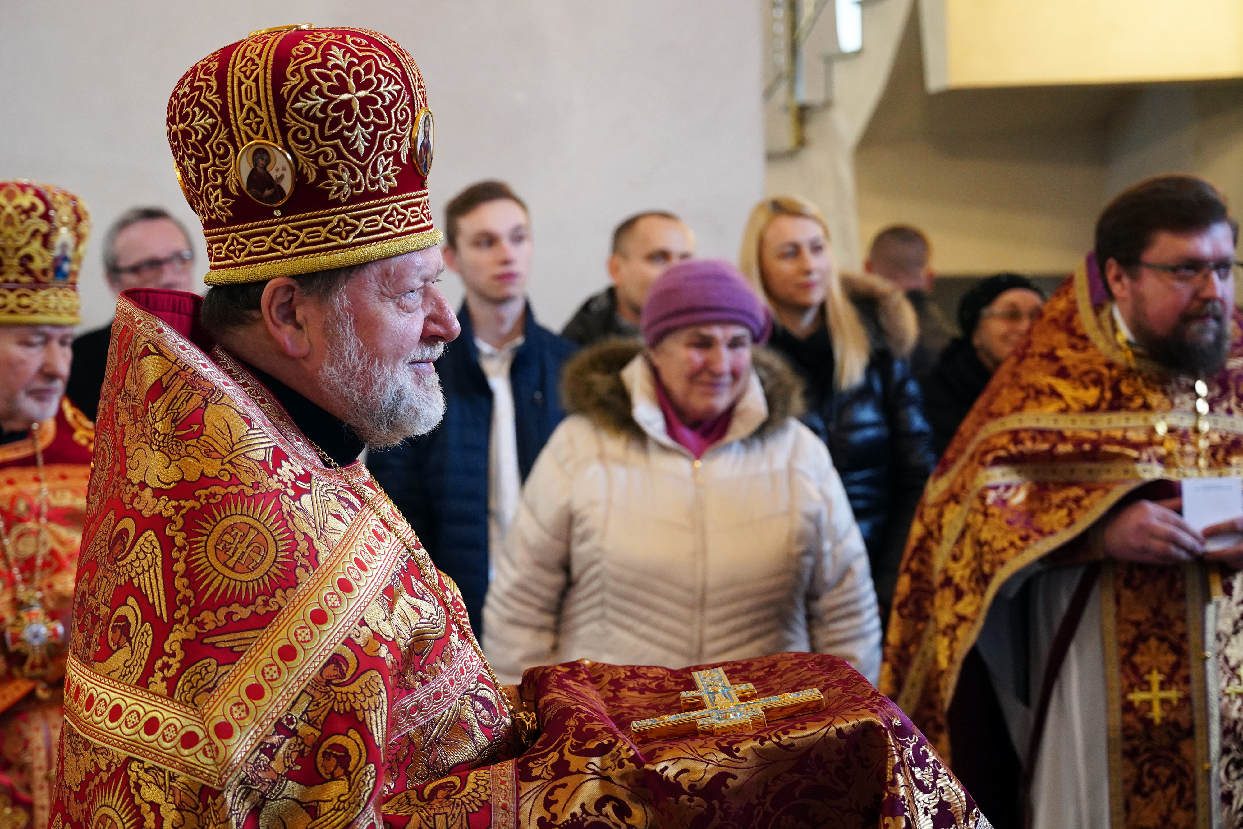 St. Gregory (Peradze) feast in St. Gregory (Peradze) Orthodox church in Białystok