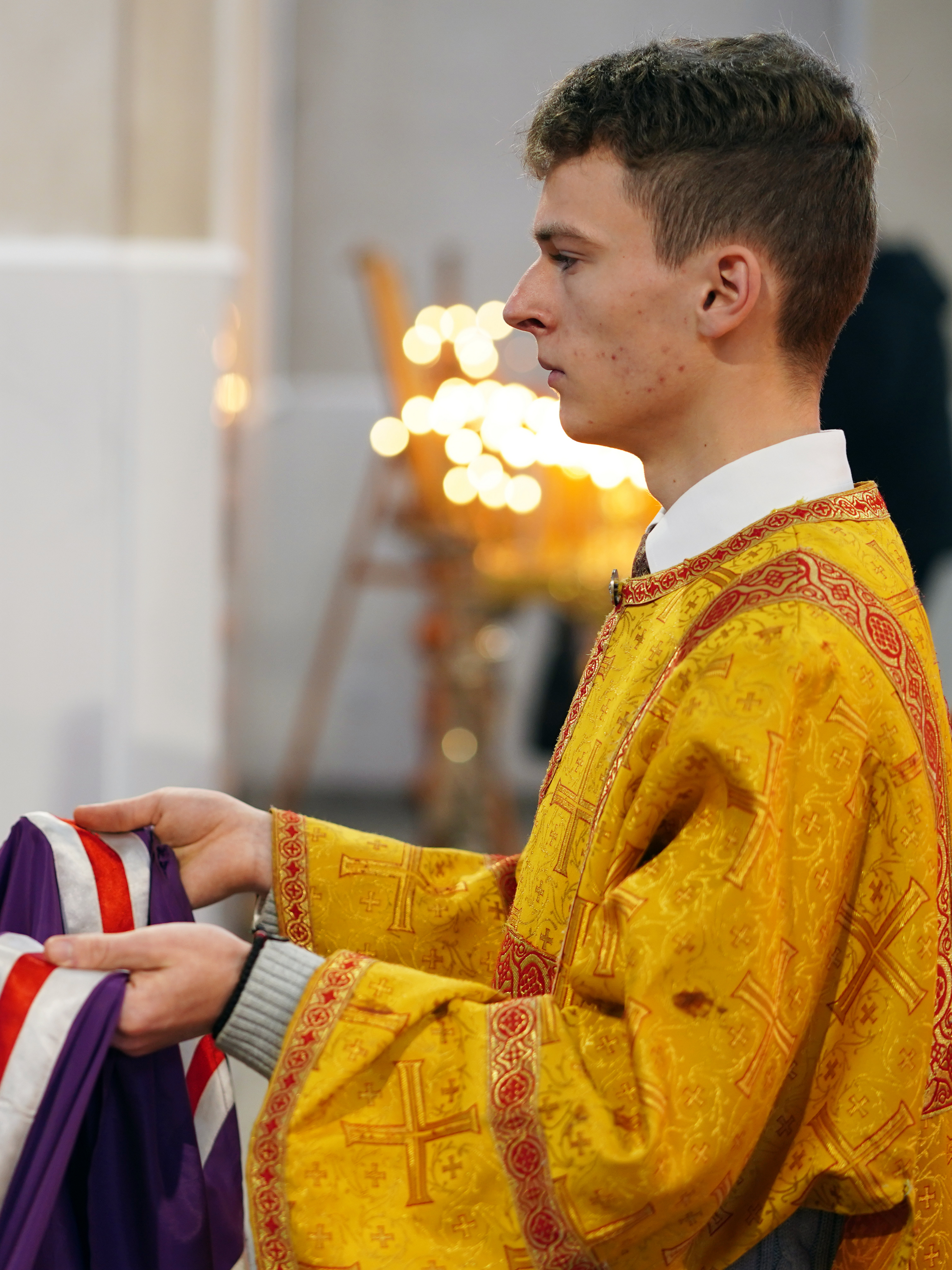 St. Gregory (Peradze) feast in St. Gregory (Peradze) Orthodox church in Białystok