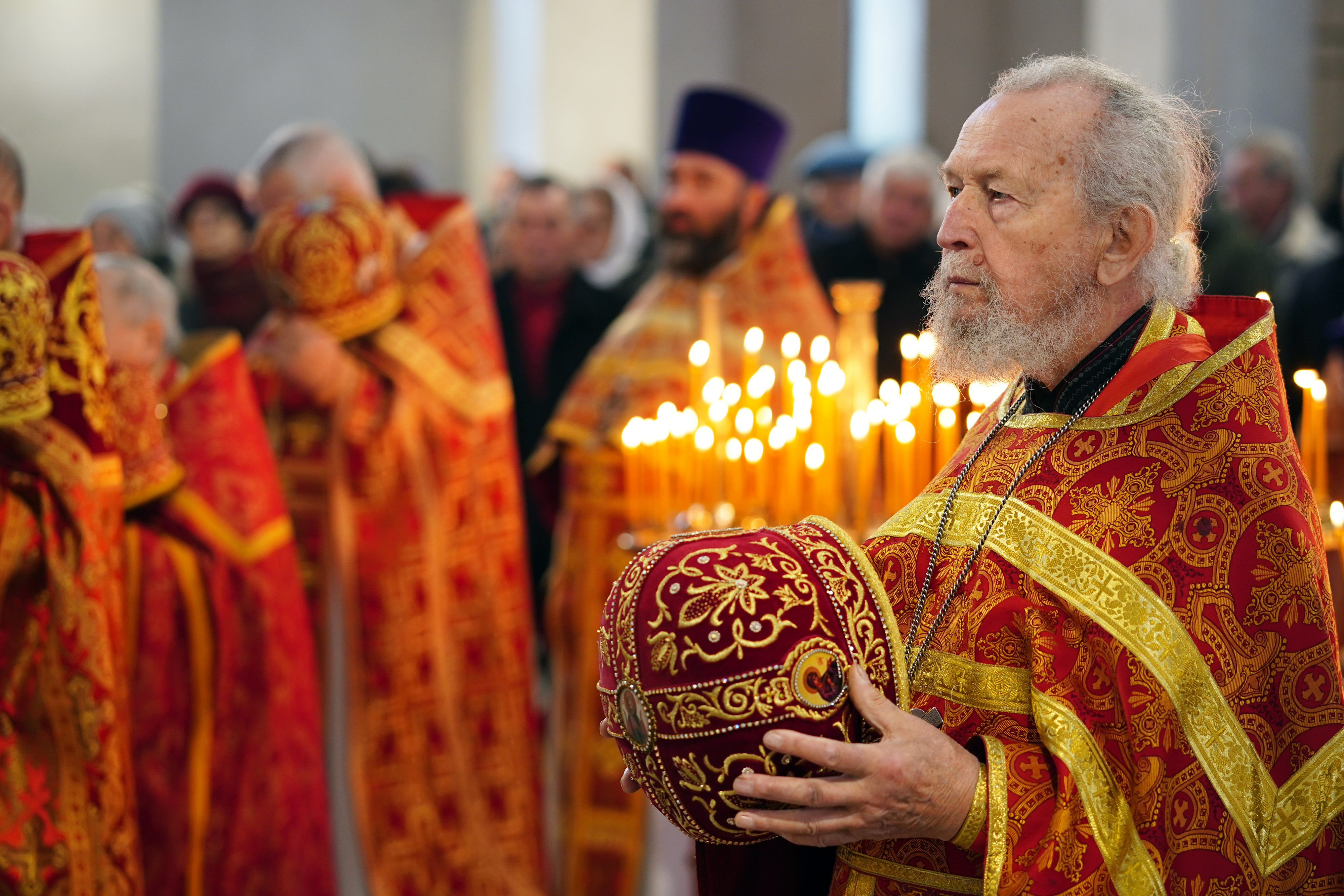 St. Gregory (Peradze) feast in St. Gregory (Peradze) Orthodox church in Białystok