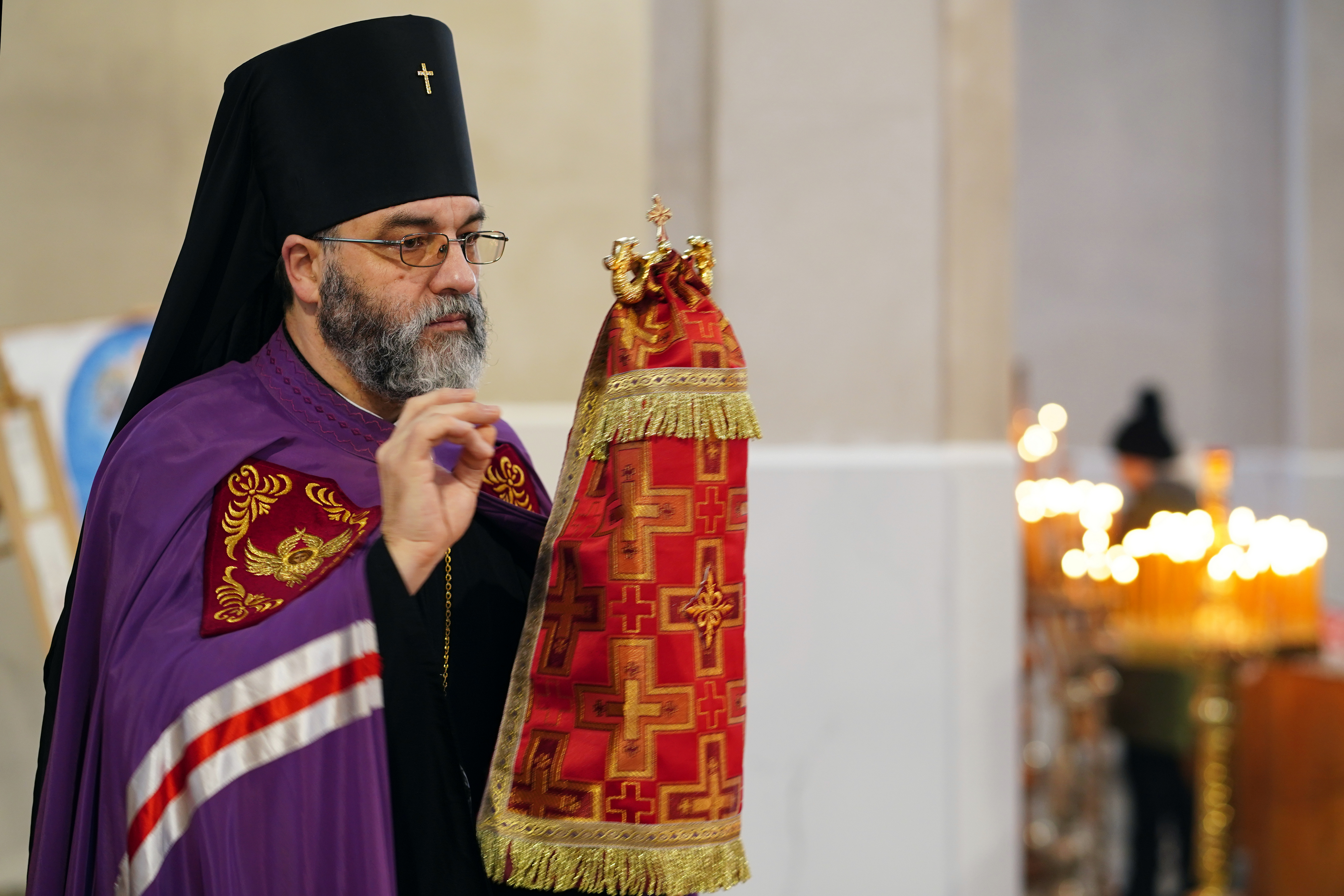 St. Gregory (Peradze) feast in St. Gregory (Peradze) Orthodox church in Białystok