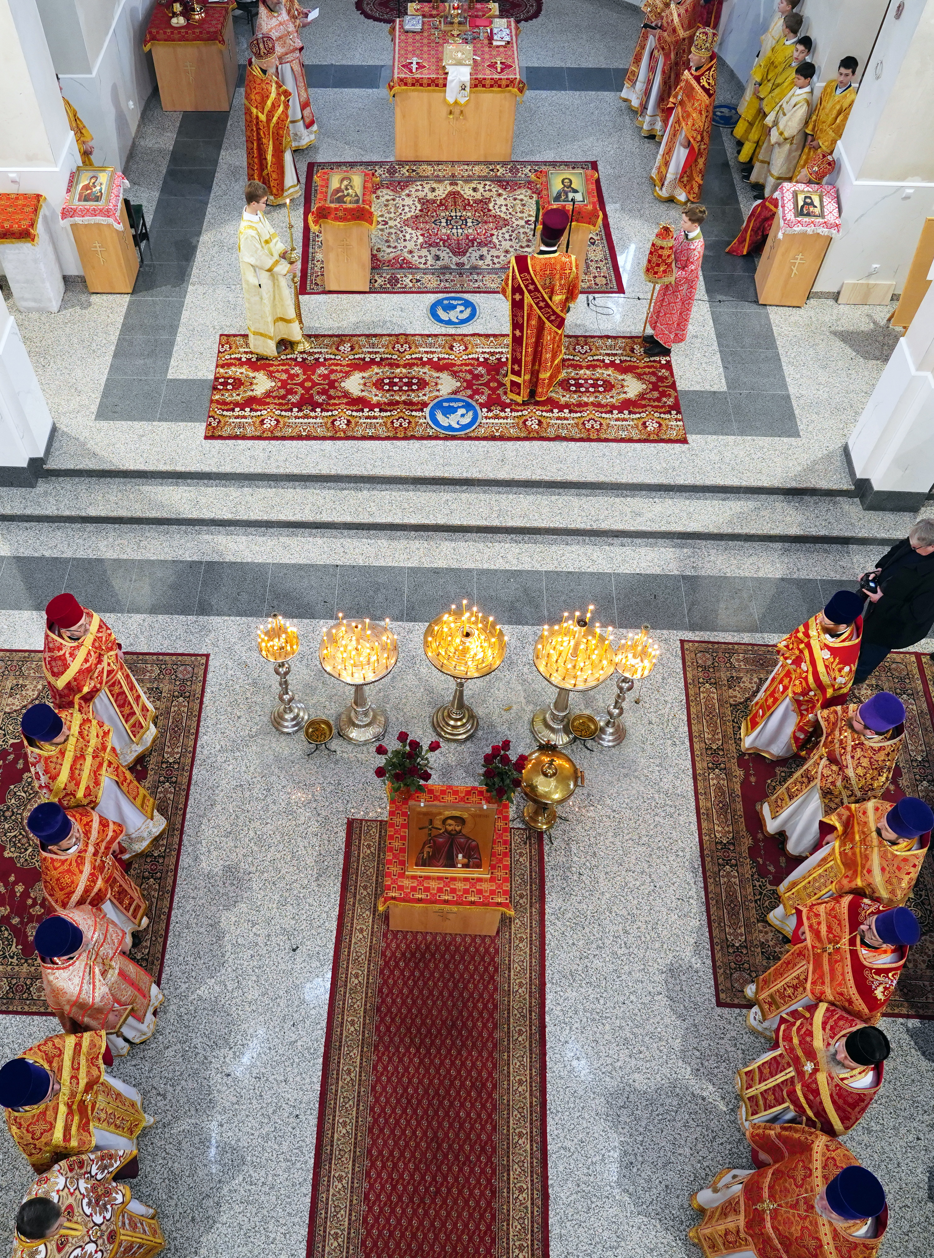 St. Gregory (Peradze) feast in St. Gregory (Peradze) Orthodox church in Białystok
