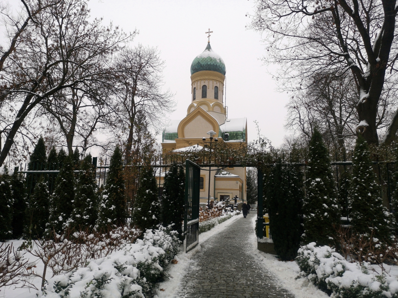 Wola Orthodox church, December 2023