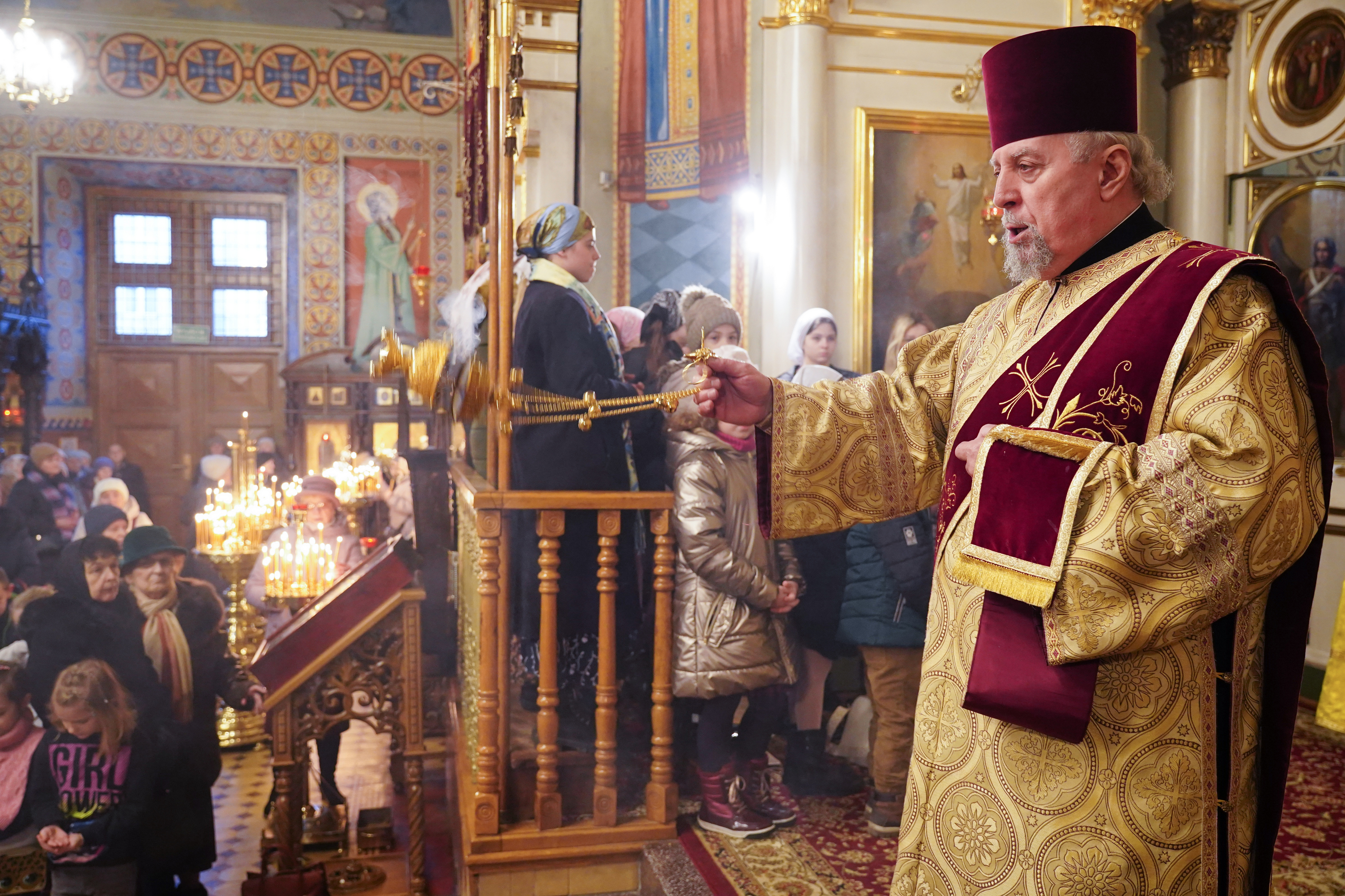St. Nicholas feast in St. Nicholas Cathedral in Białystok