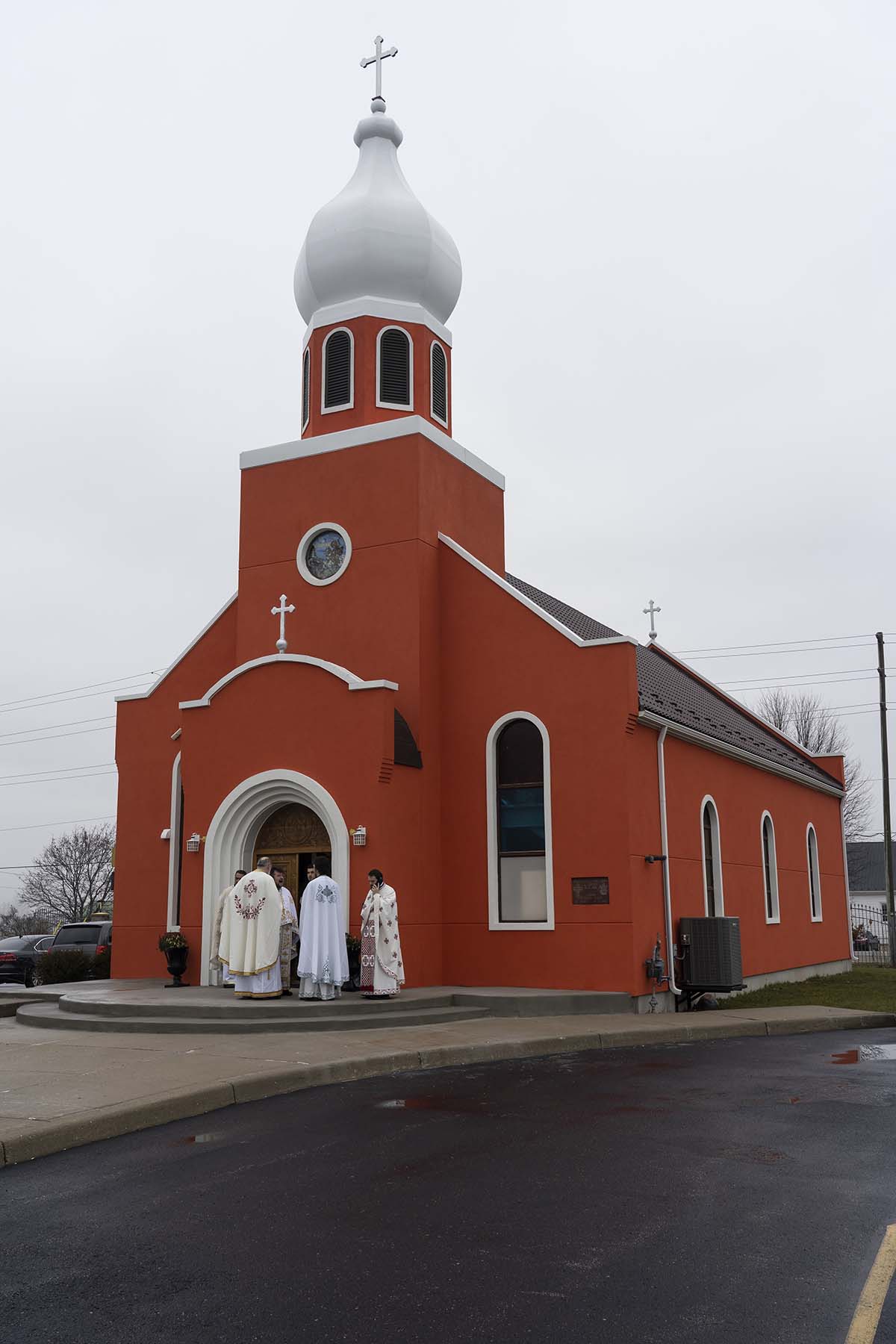 Renovated serbian church of St. George in Waterloo, On, Canada