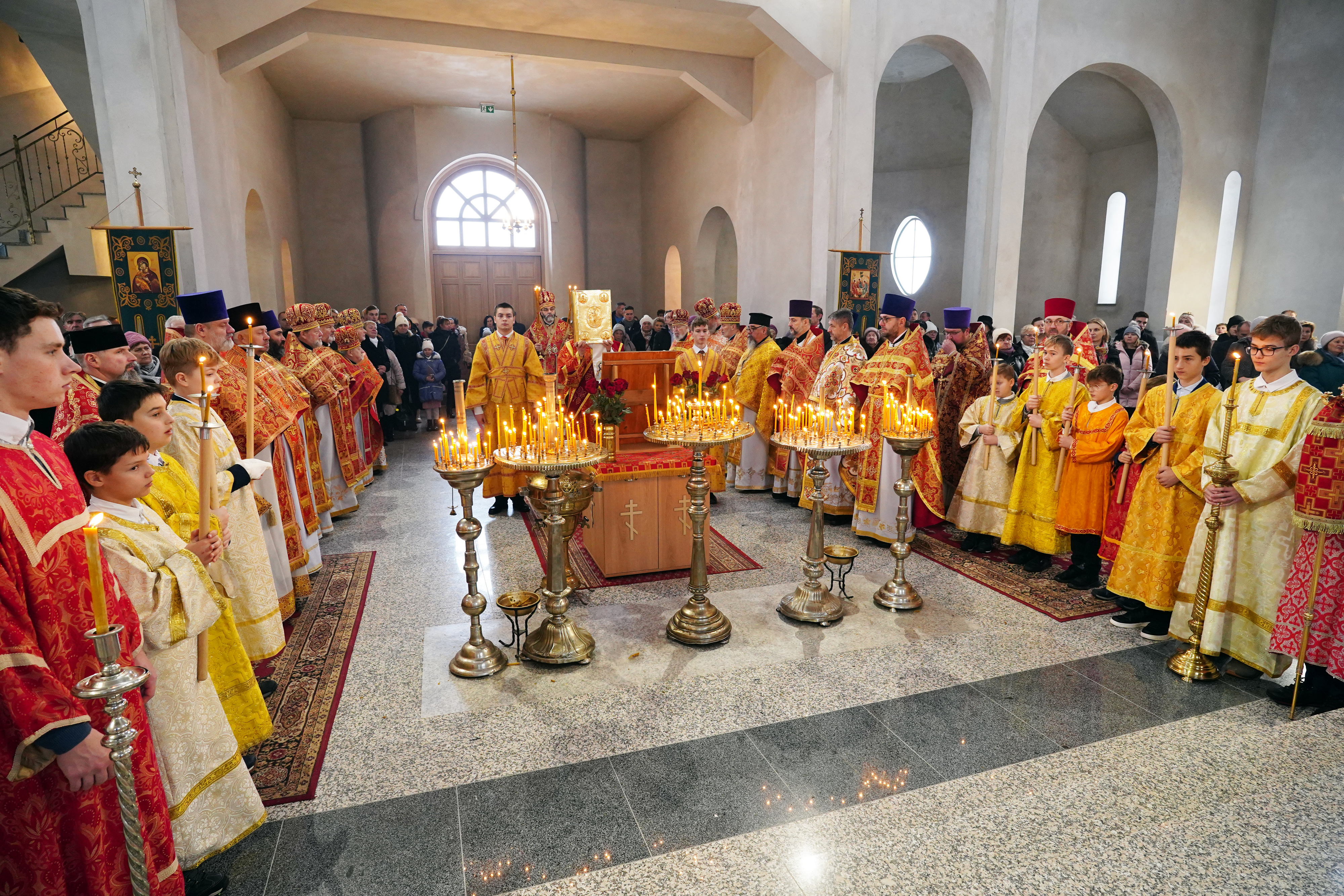 St. Gregory (Peradze) feast in St. Gregory (Peradze) Orthodox church in Białystok