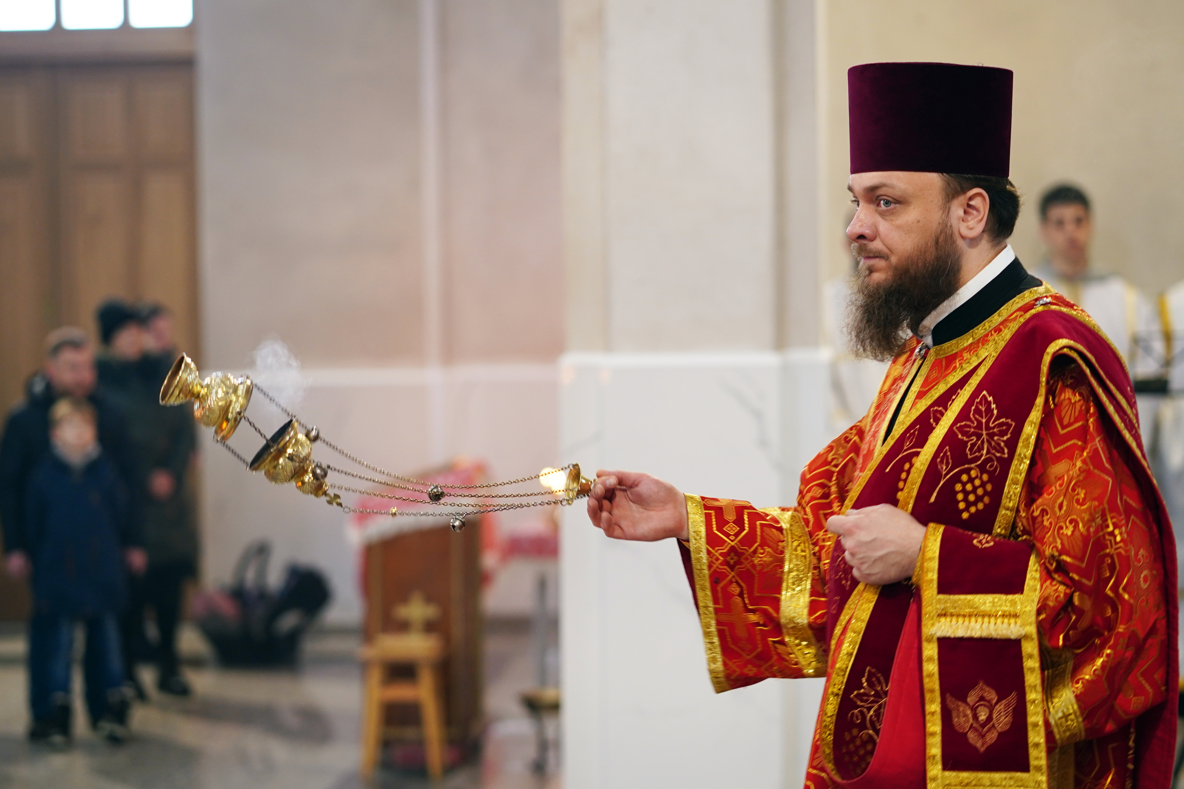 St. Gregory (Peradze) feast in St. Gregory (Peradze) Orthodox church in Białystok