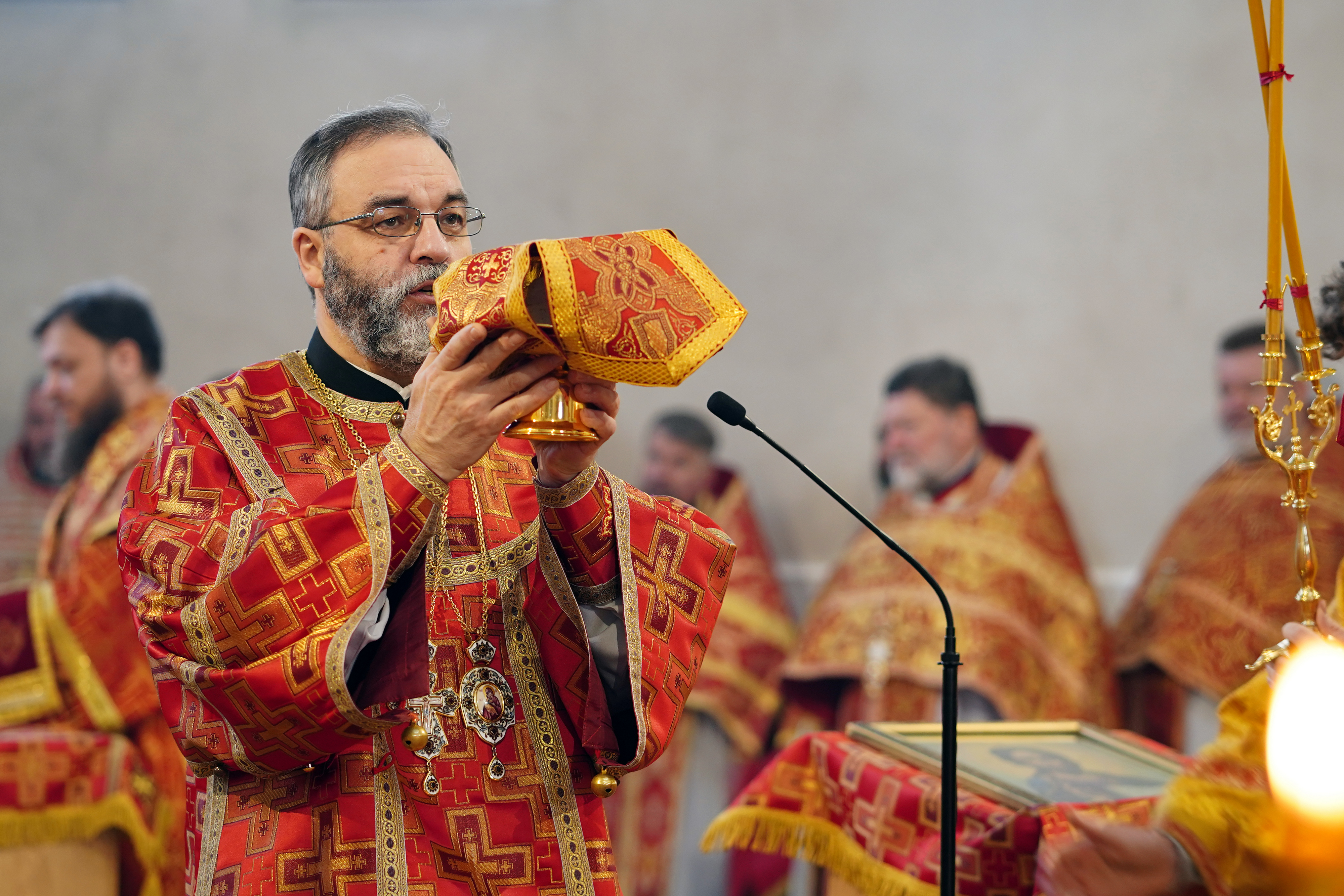 St. Gregory (Peradze) feast in St. Gregory (Peradze) Orthodox church in Białystok