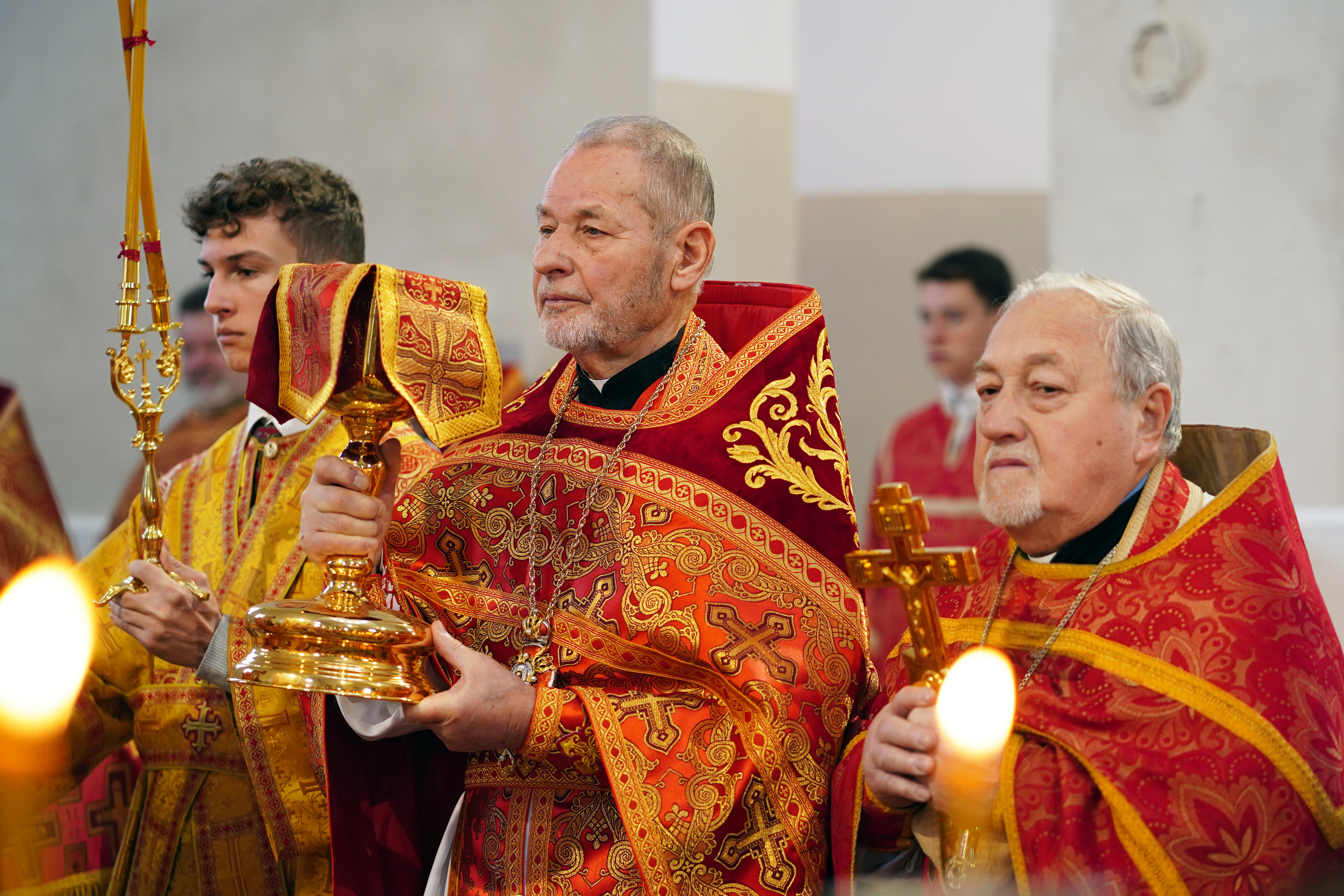 St. Gregory (Peradze) feast in St. Gregory (Peradze) Orthodox church in Białystok