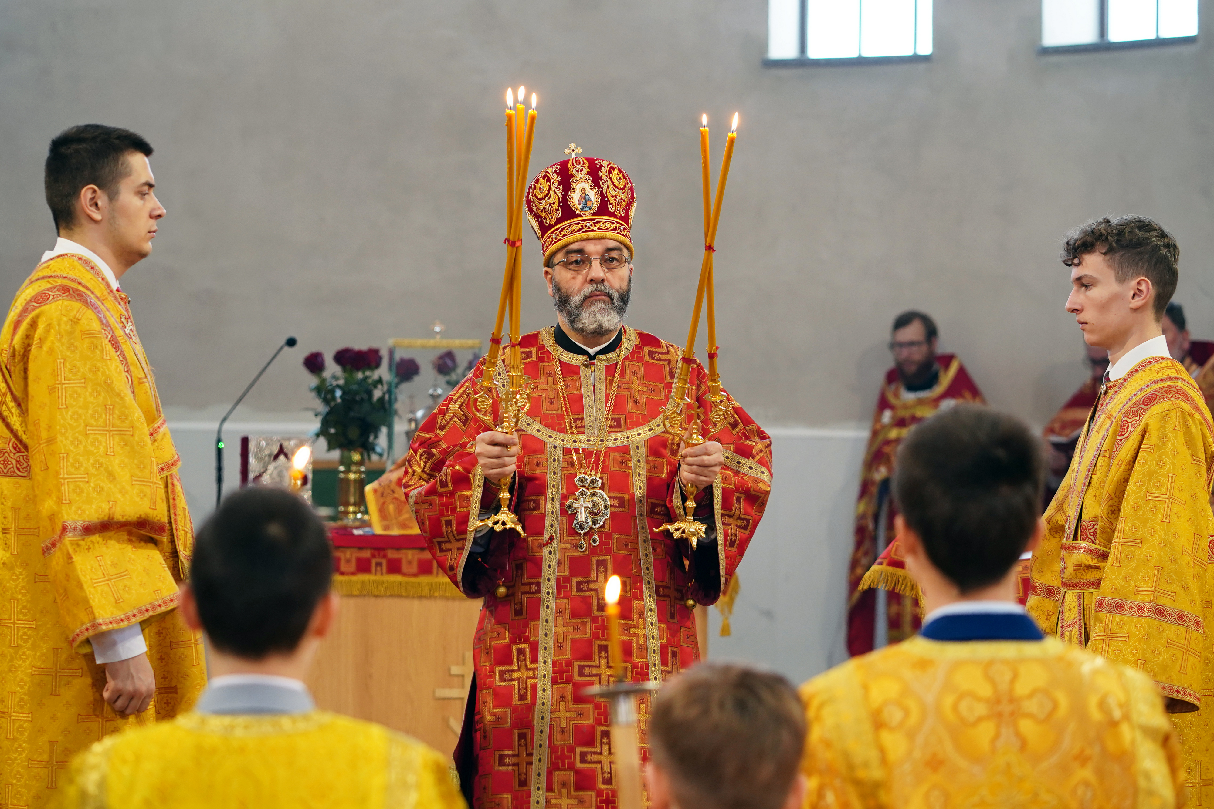 St. Gregory (Peradze) feast in St. Gregory (Peradze) Orthodox church in Białystok