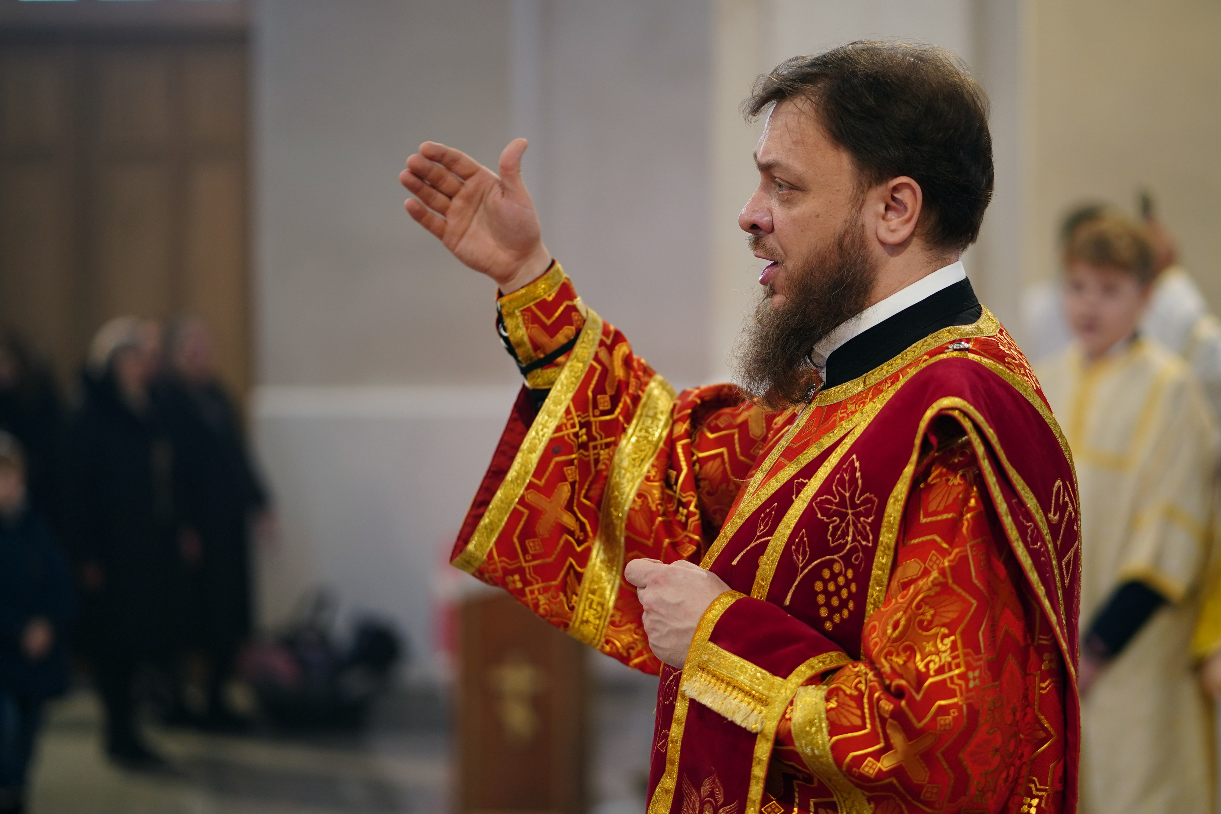 St. Gregory (Peradze) feast in St. Gregory (Peradze) Orthodox church in Białystok