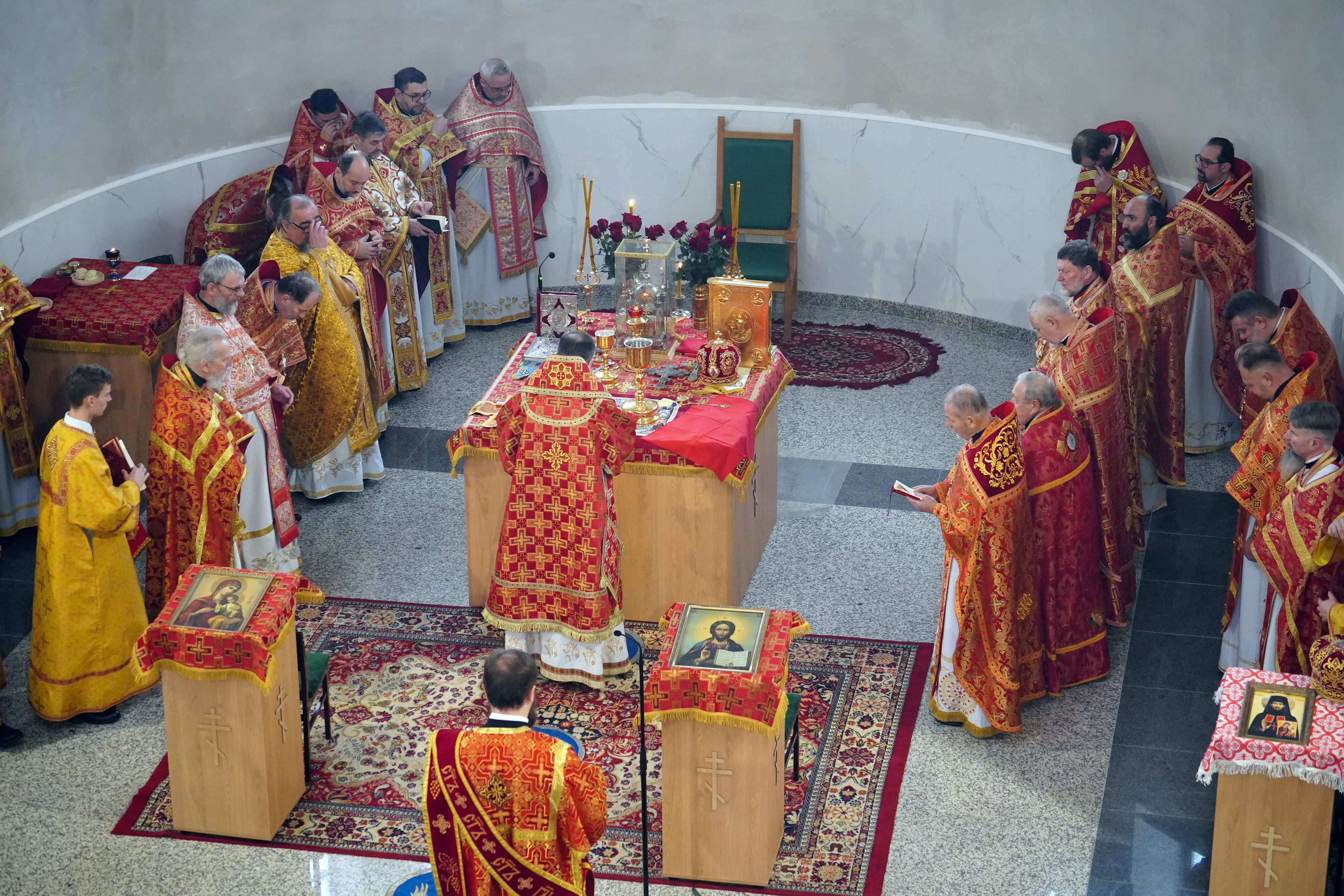 St. Gregory (Peradze) feast in St. Gregory (Peradze) Orthodox church in Białystok