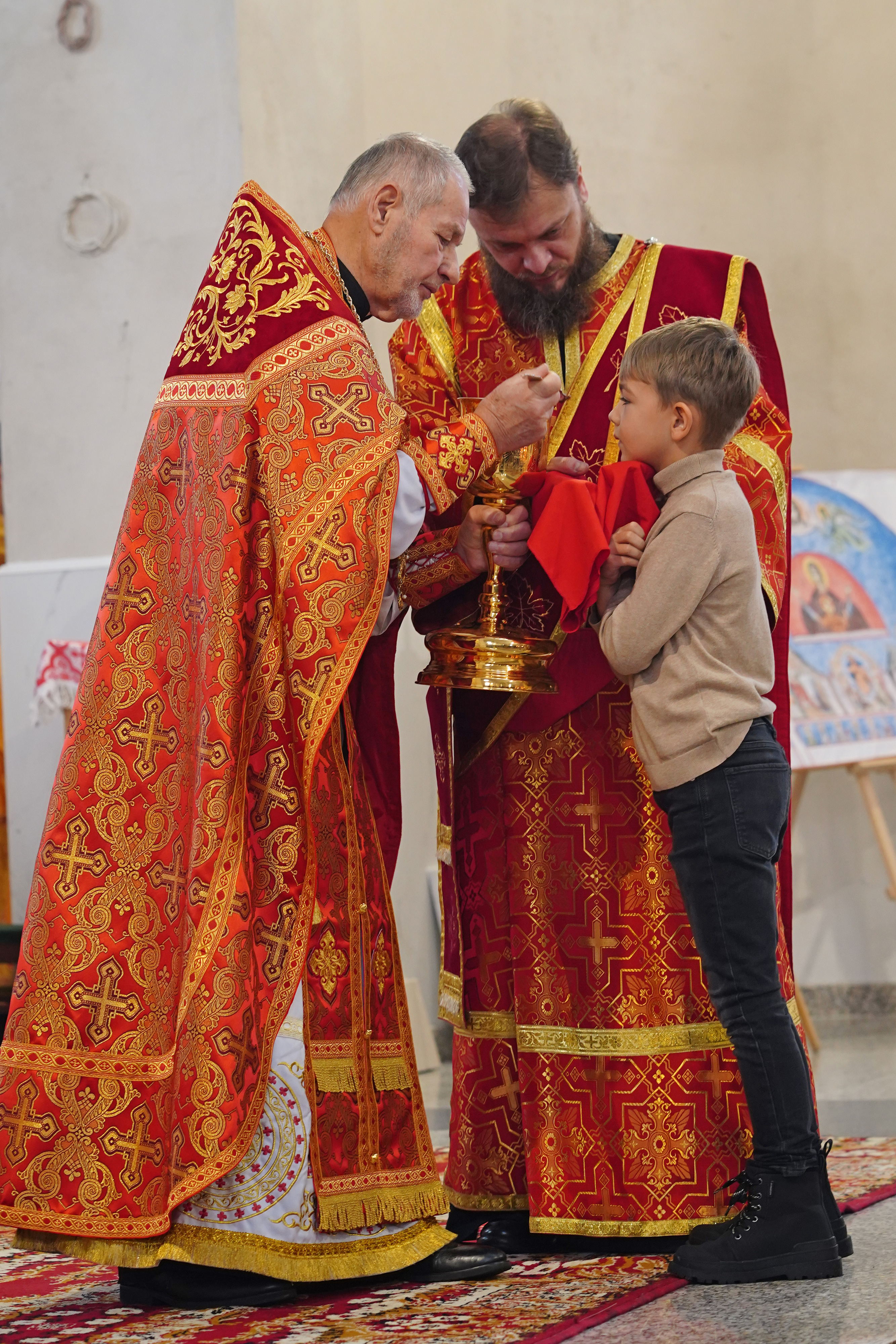 St. Gregory (Peradze) feast in St. Gregory (Peradze) Orthodox church in Białystok 