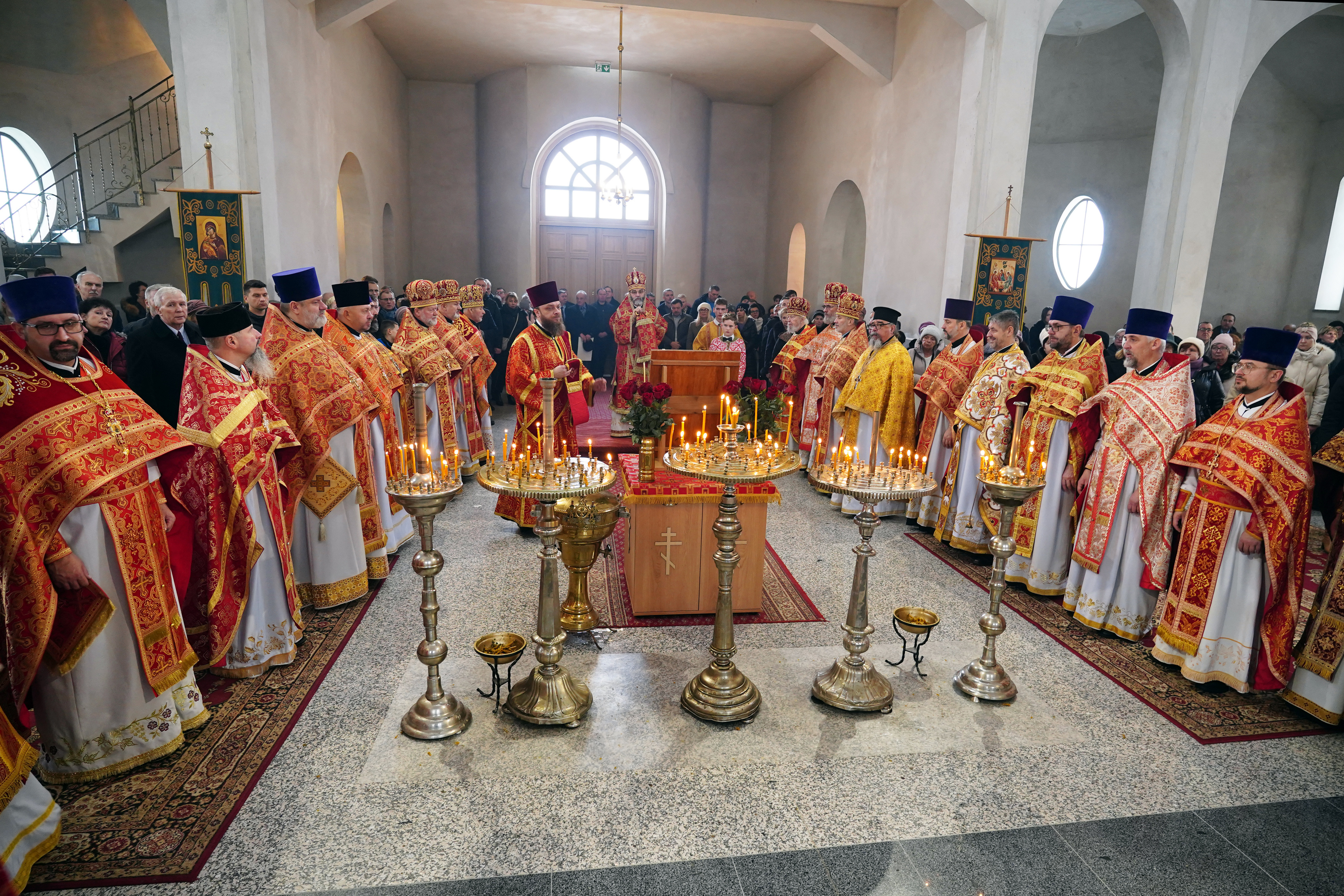 St. Gregory (Peradze) feast in St. Gregory (Peradze) Orthodox church in Białystok