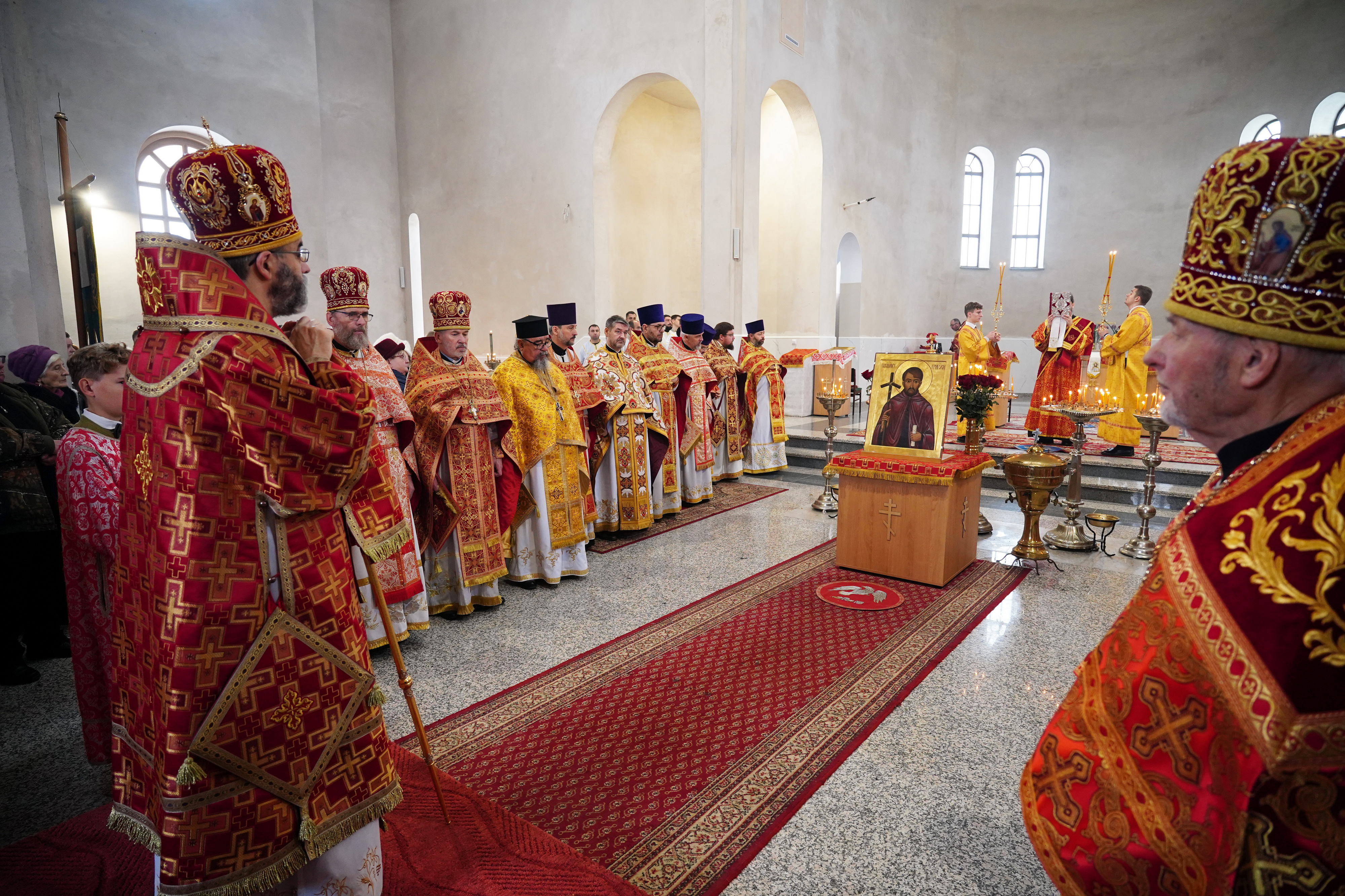St. Gregory (Peradze) feast in St. Gregory (Peradze) Orthodox church in Białystok