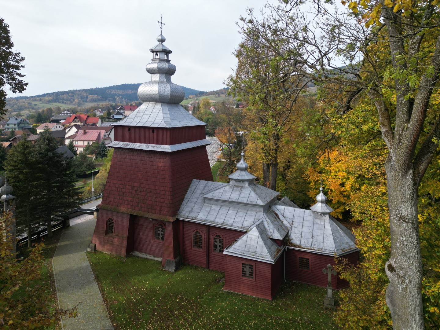 Łemkowska Cerkiew, Lemko - Rusyn Church, Tylicz, Poland