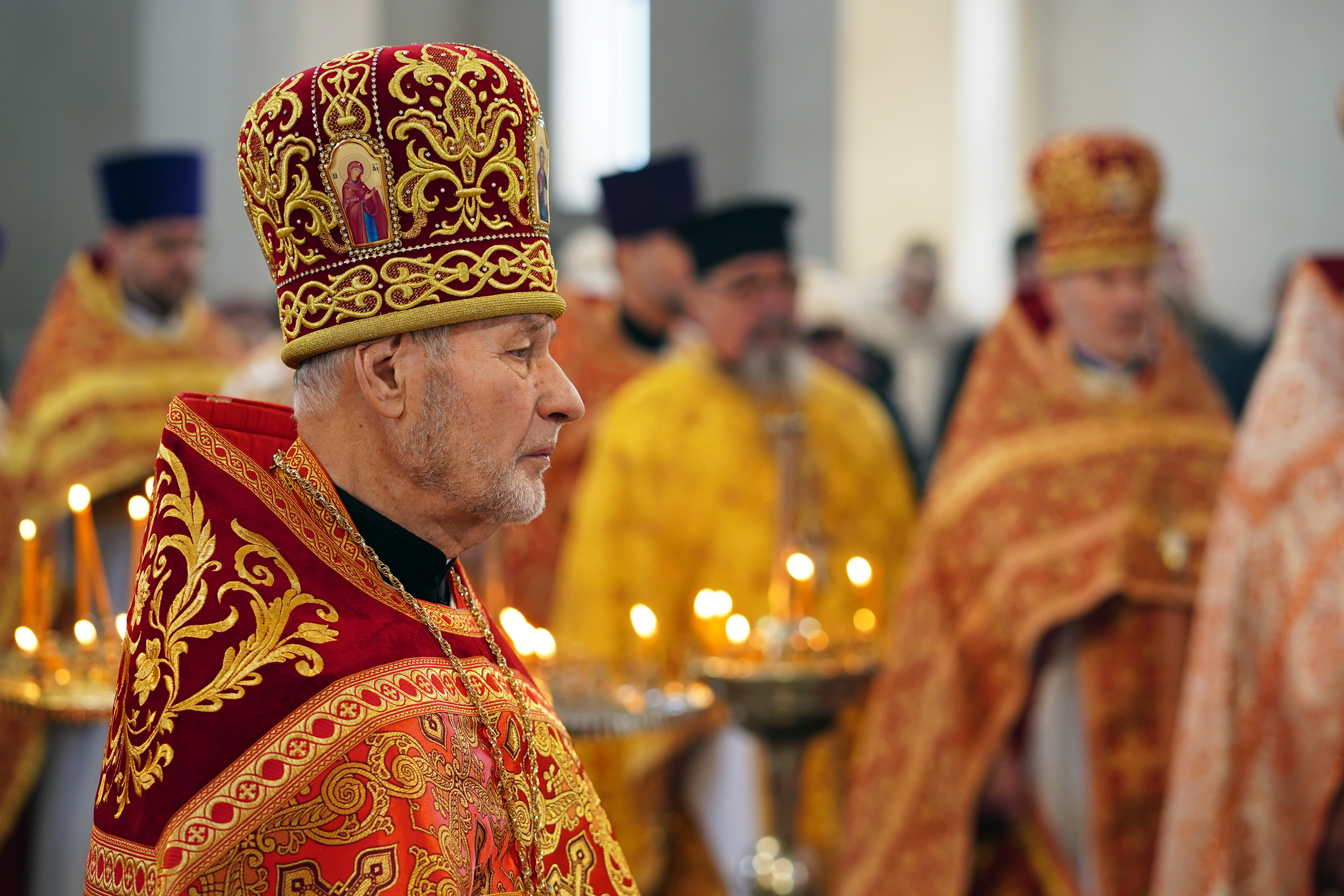St. Gregory (Peradze) feast in St. Gregory (Peradze) Orthodox church in Białystok