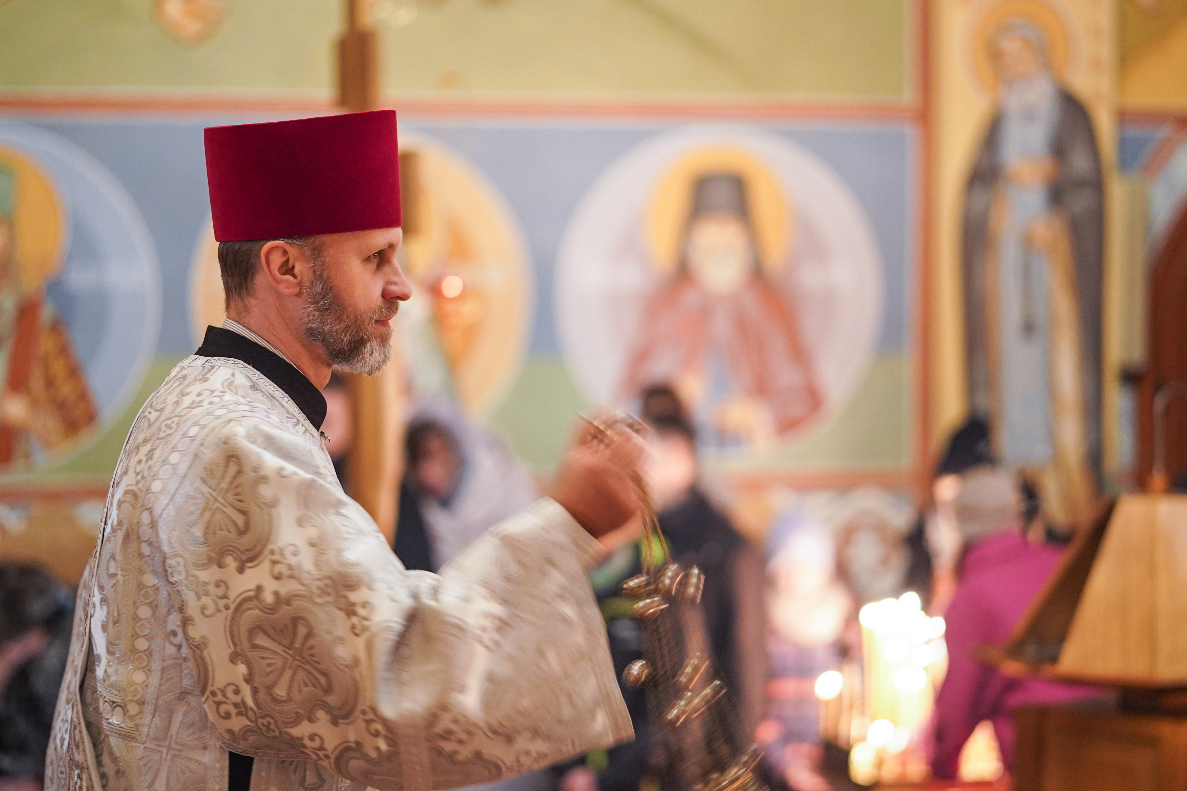 Divine Liturgy of Nativity feast in Zwierki Convent