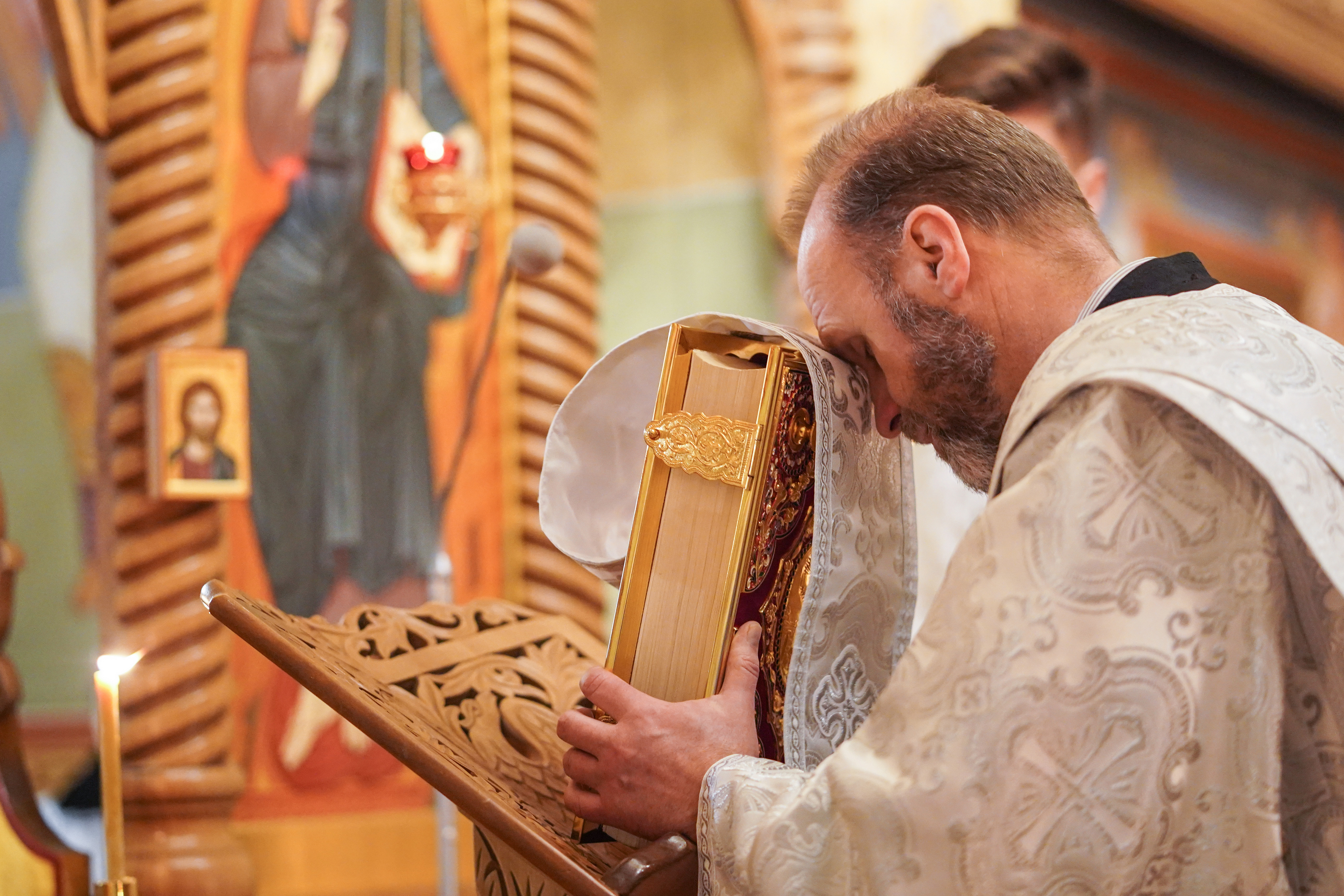 Divine Liturgy of Nativity feast in Zwierki Convent