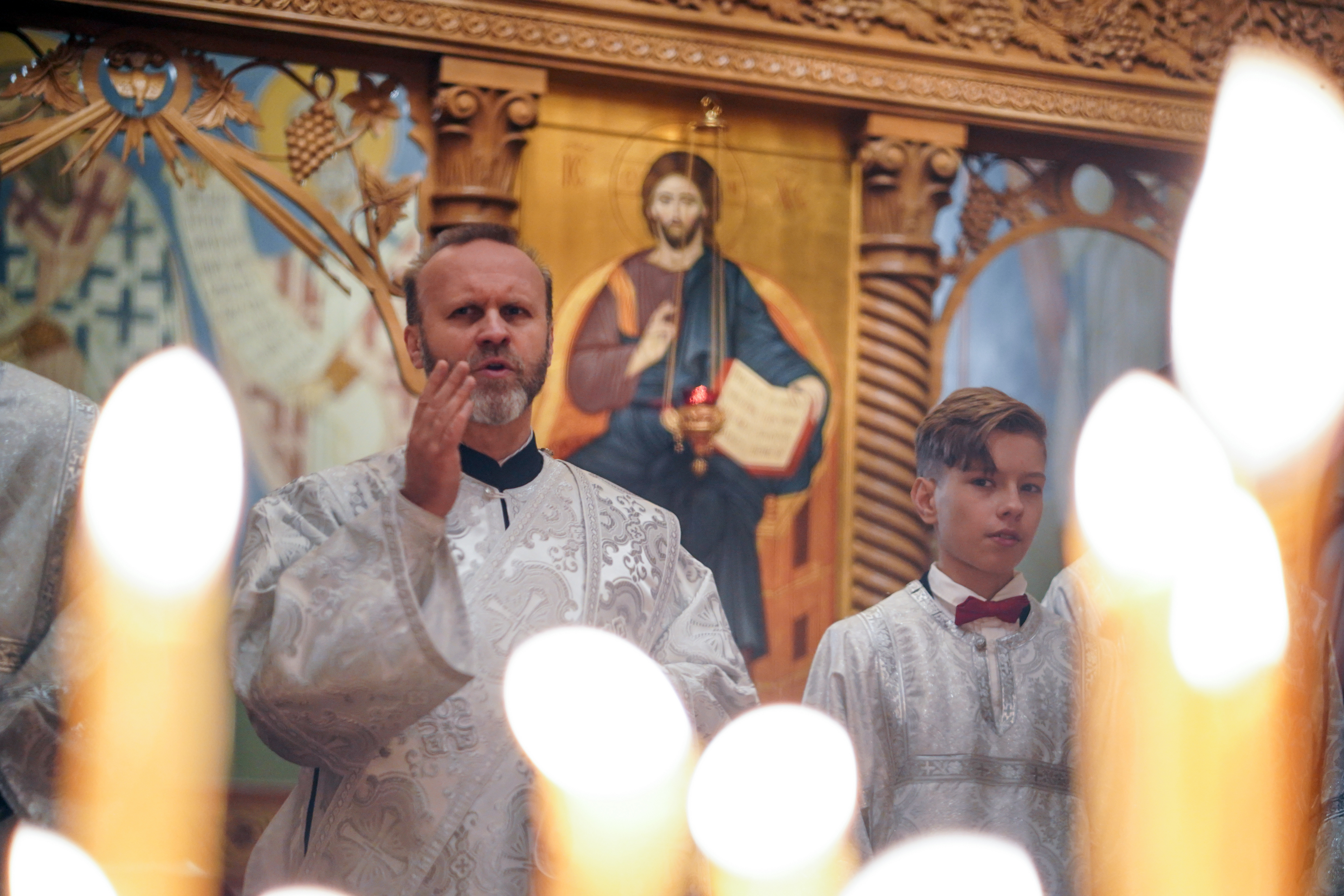 Divine Liturgy of Nativity feast in Zwierki Convent 