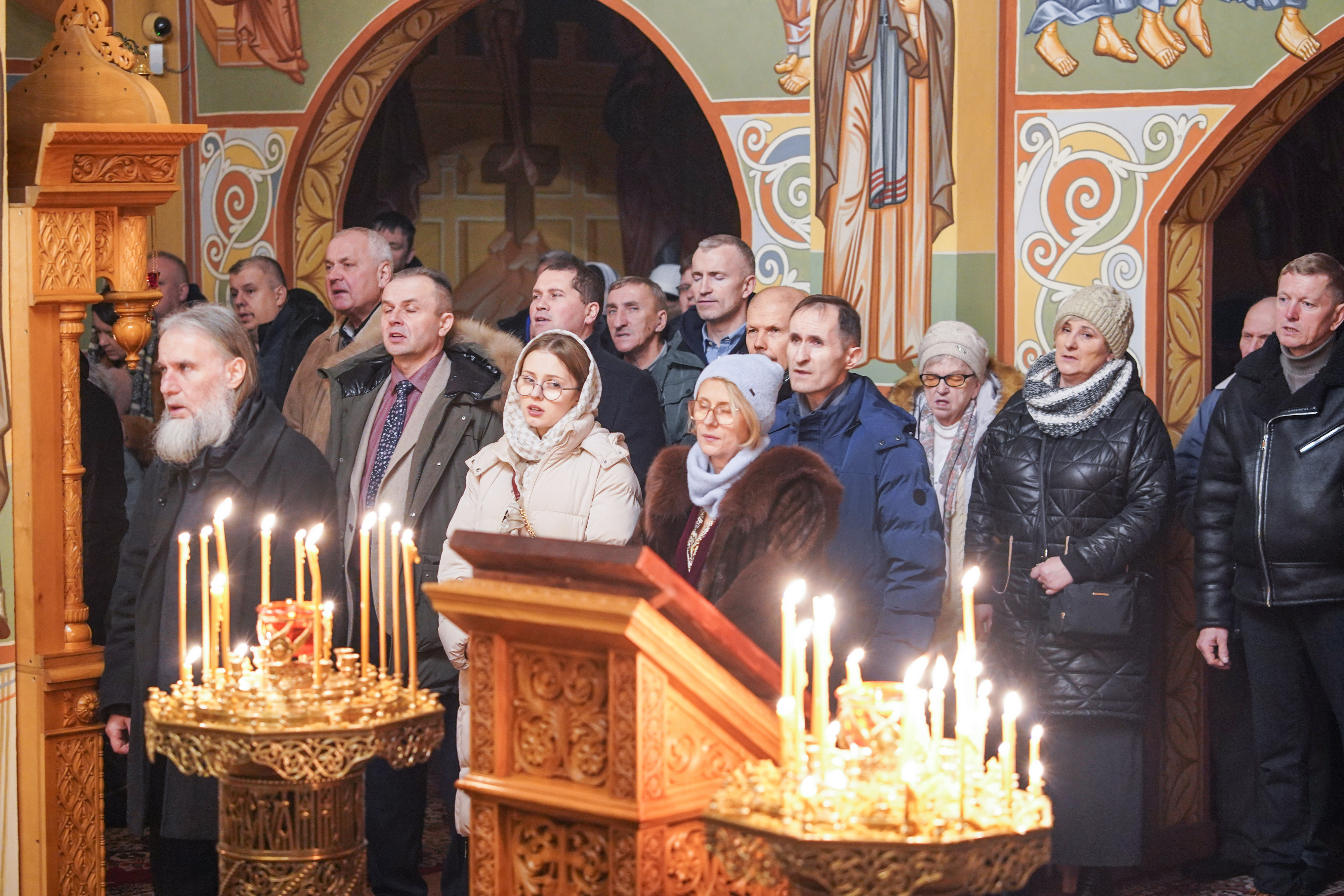 Divine Liturgy of Nativity feast in Zwierki Convent
