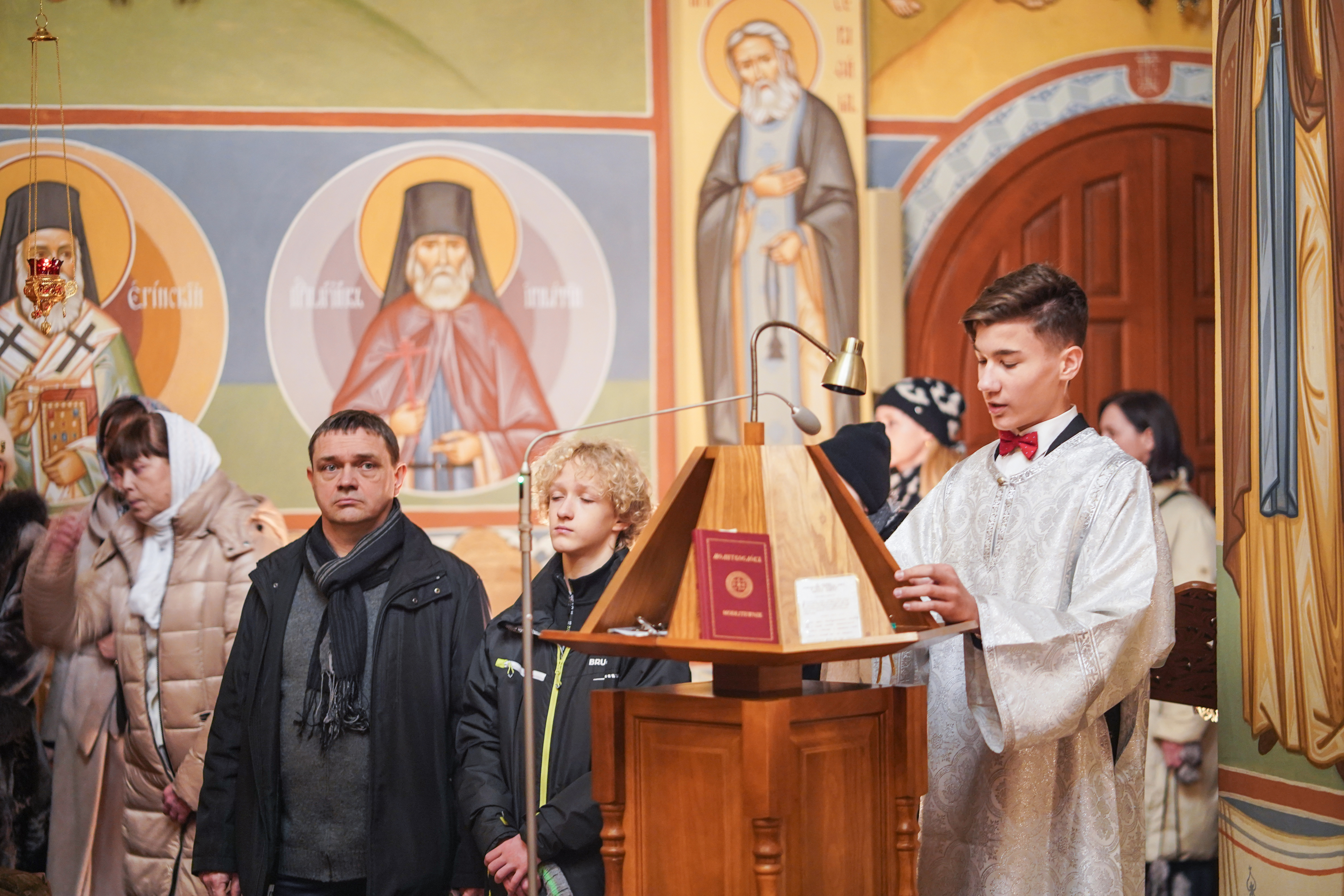 Divine Liturgy of Nativity feast in Zwierki Convent