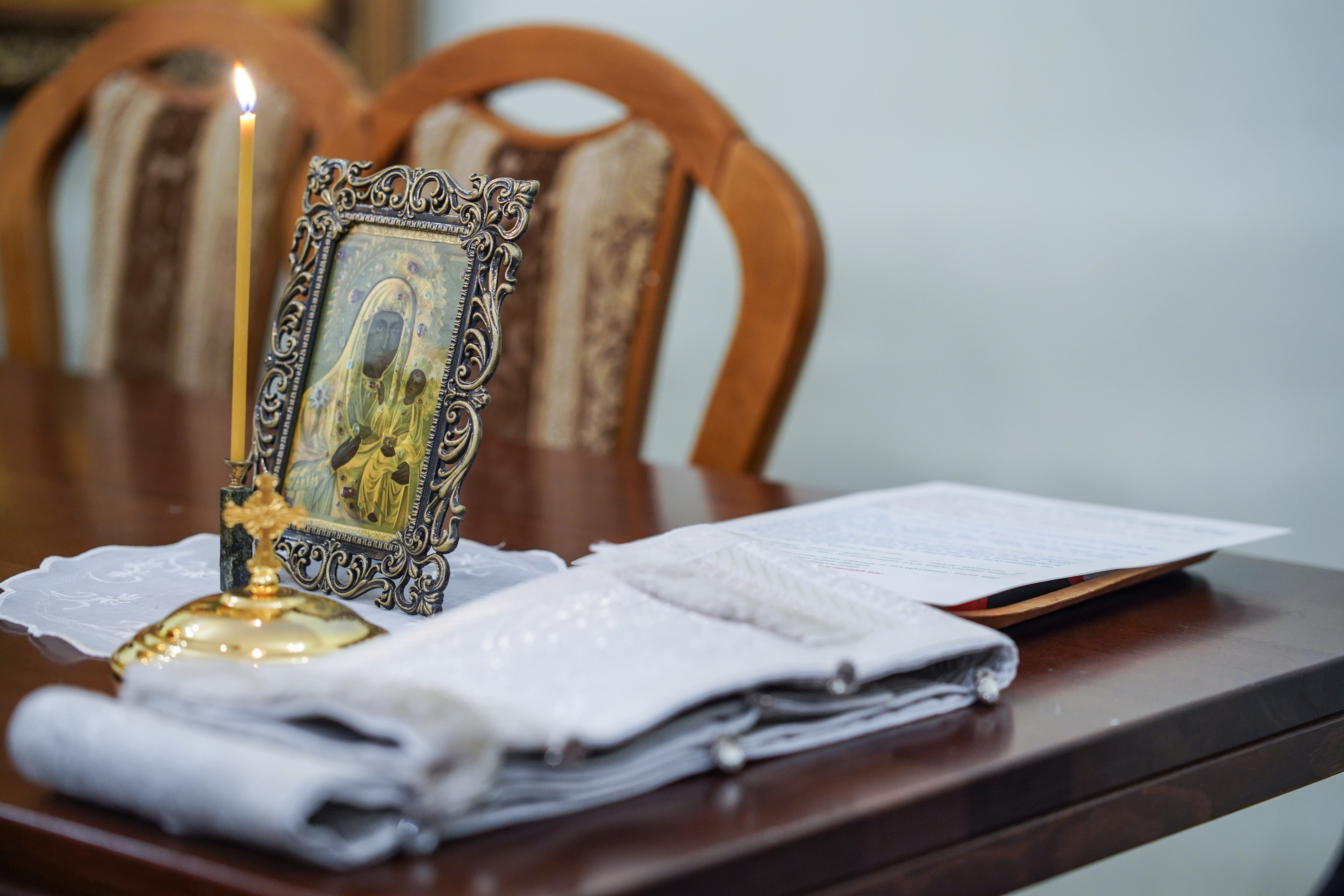 Divine Liturgy of Nativity feast in Zwierki Convent