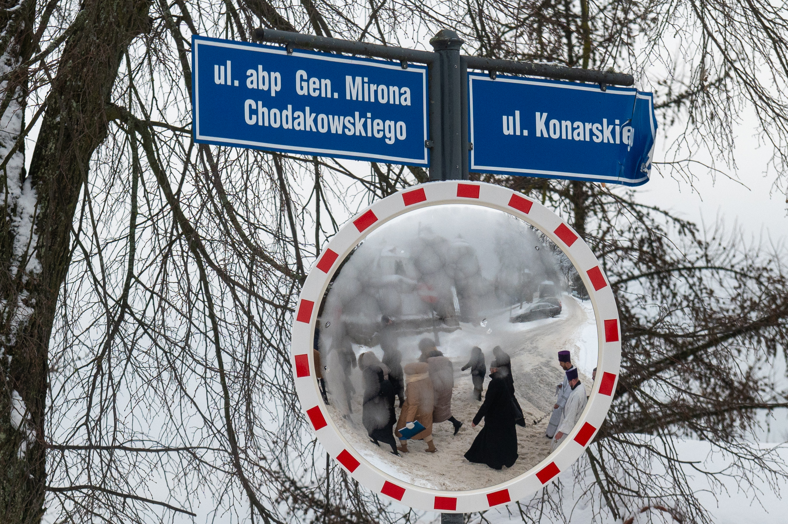 Chrzest Pański w Monasterze Zwiastowania Bogurodzicy w Supraślu, 19.01.2024