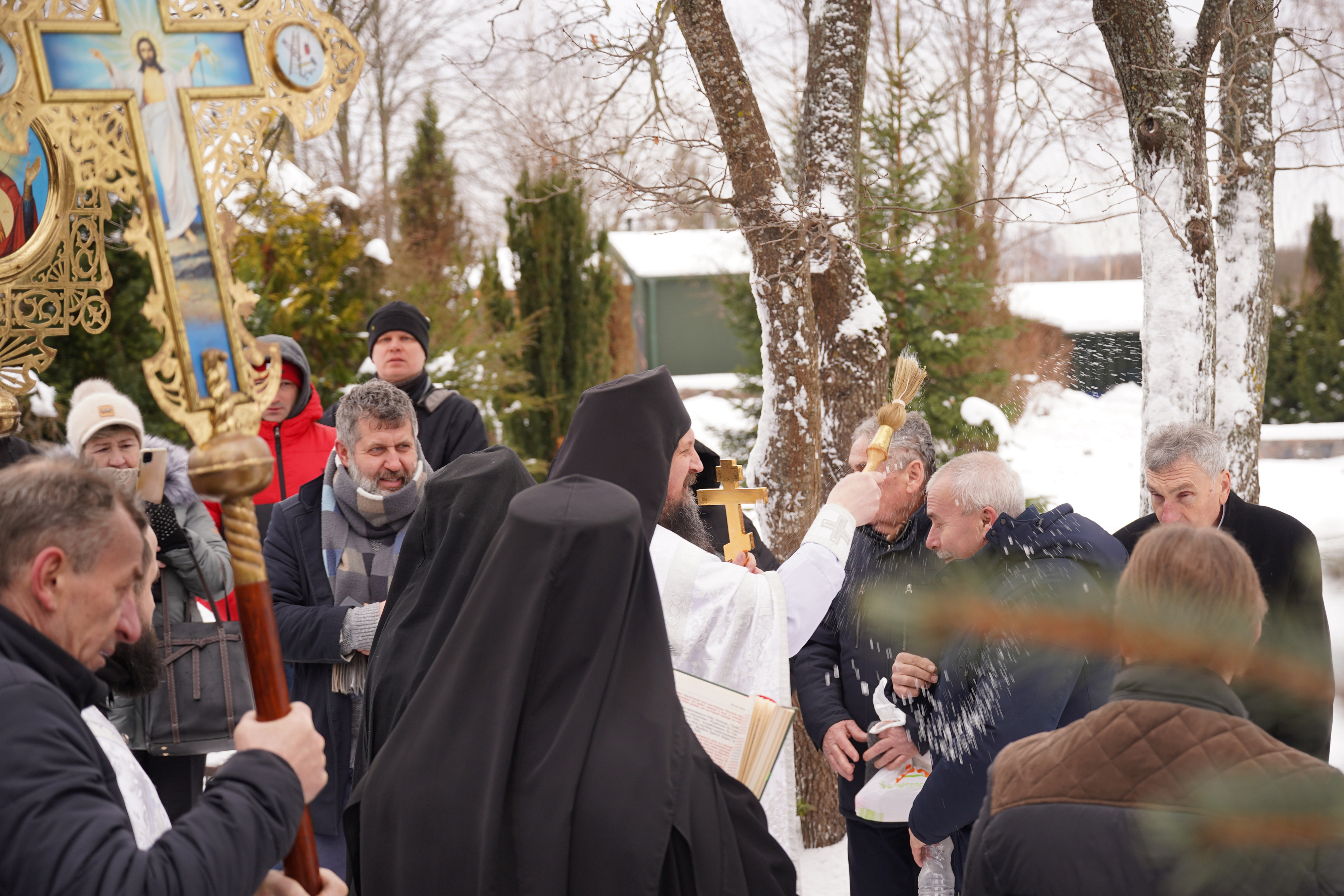 Epiphany fest in Odrynki Skete
