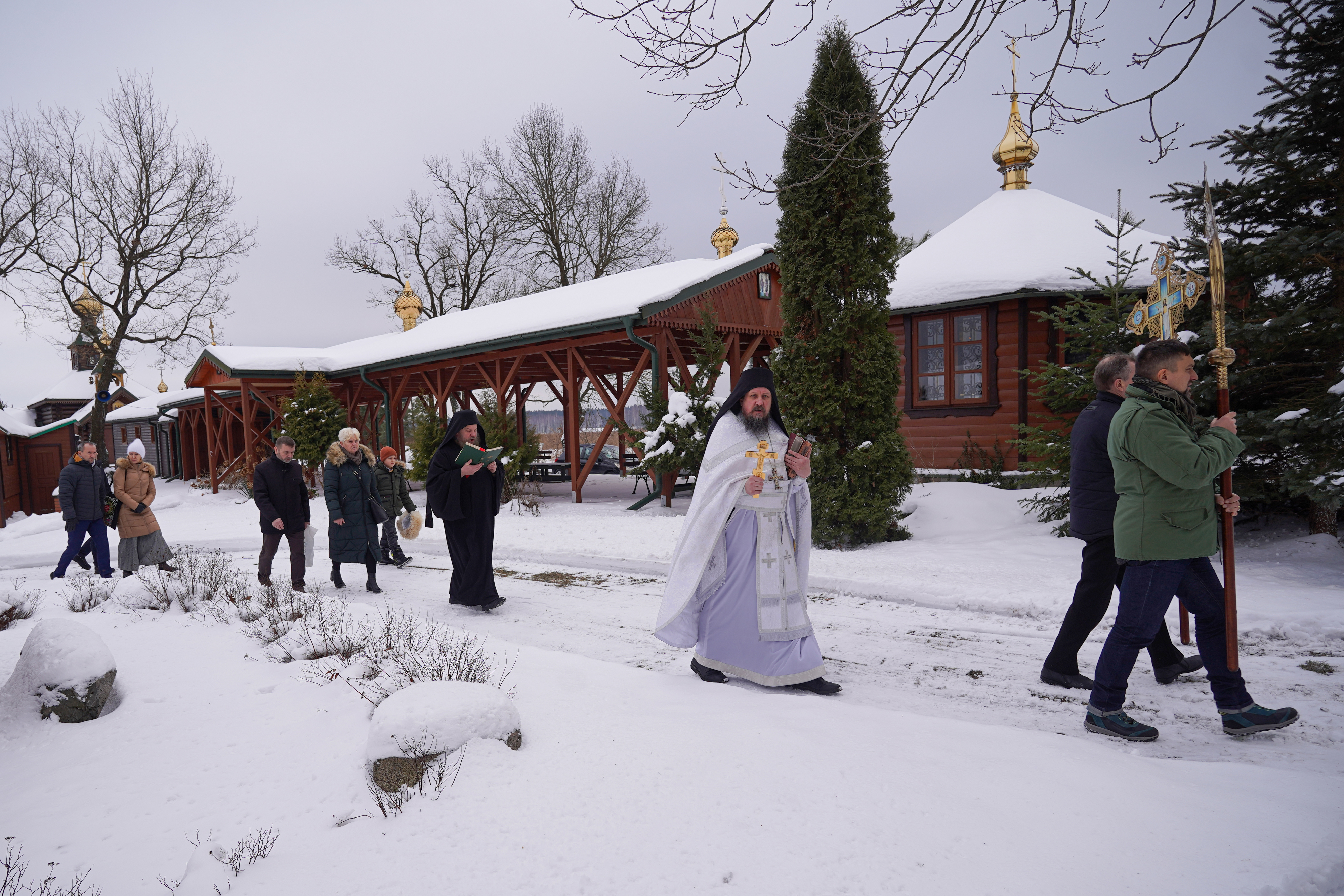 Epiphany fest in Odrynki Skete