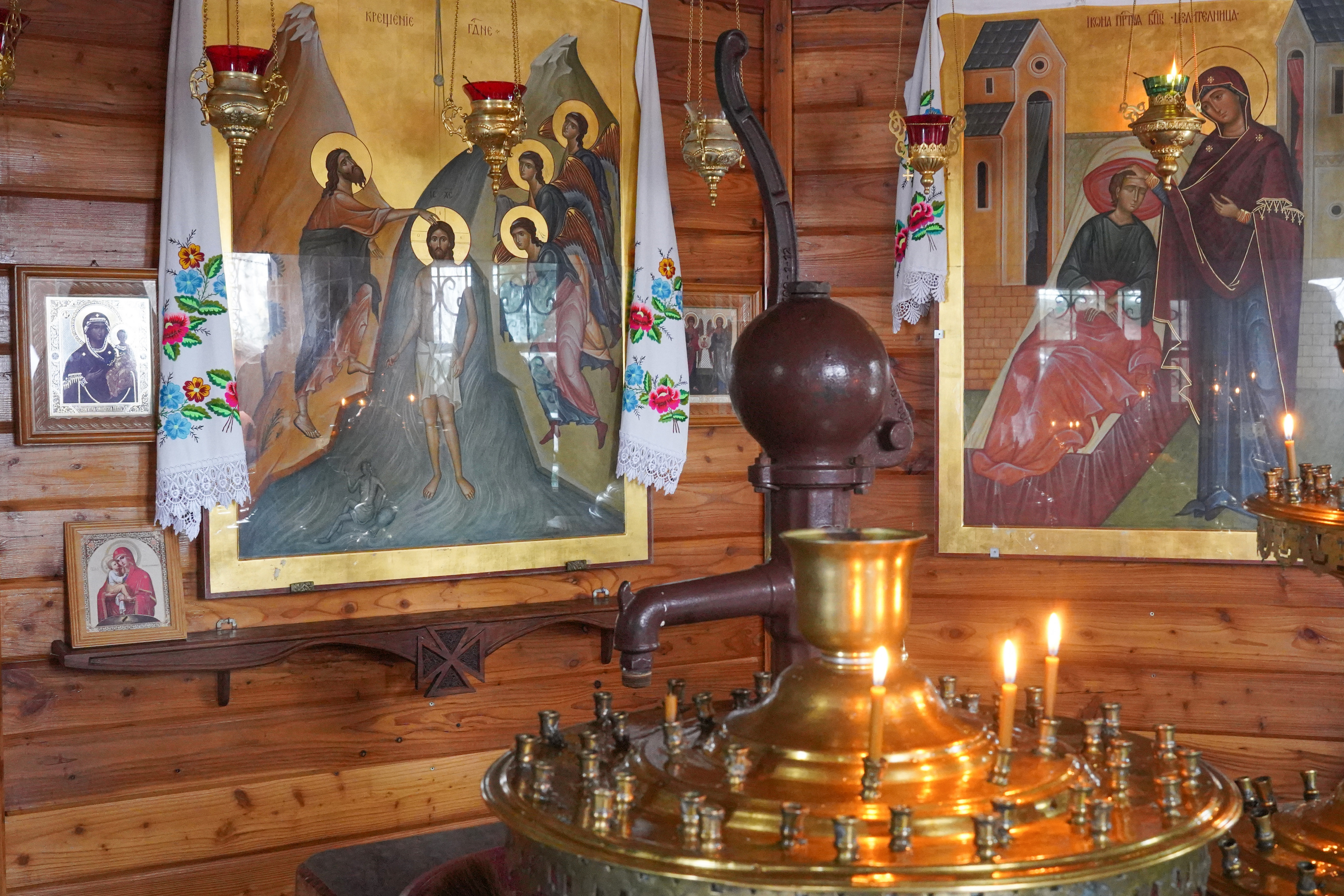 Epiphany fest in Odrynki Skete