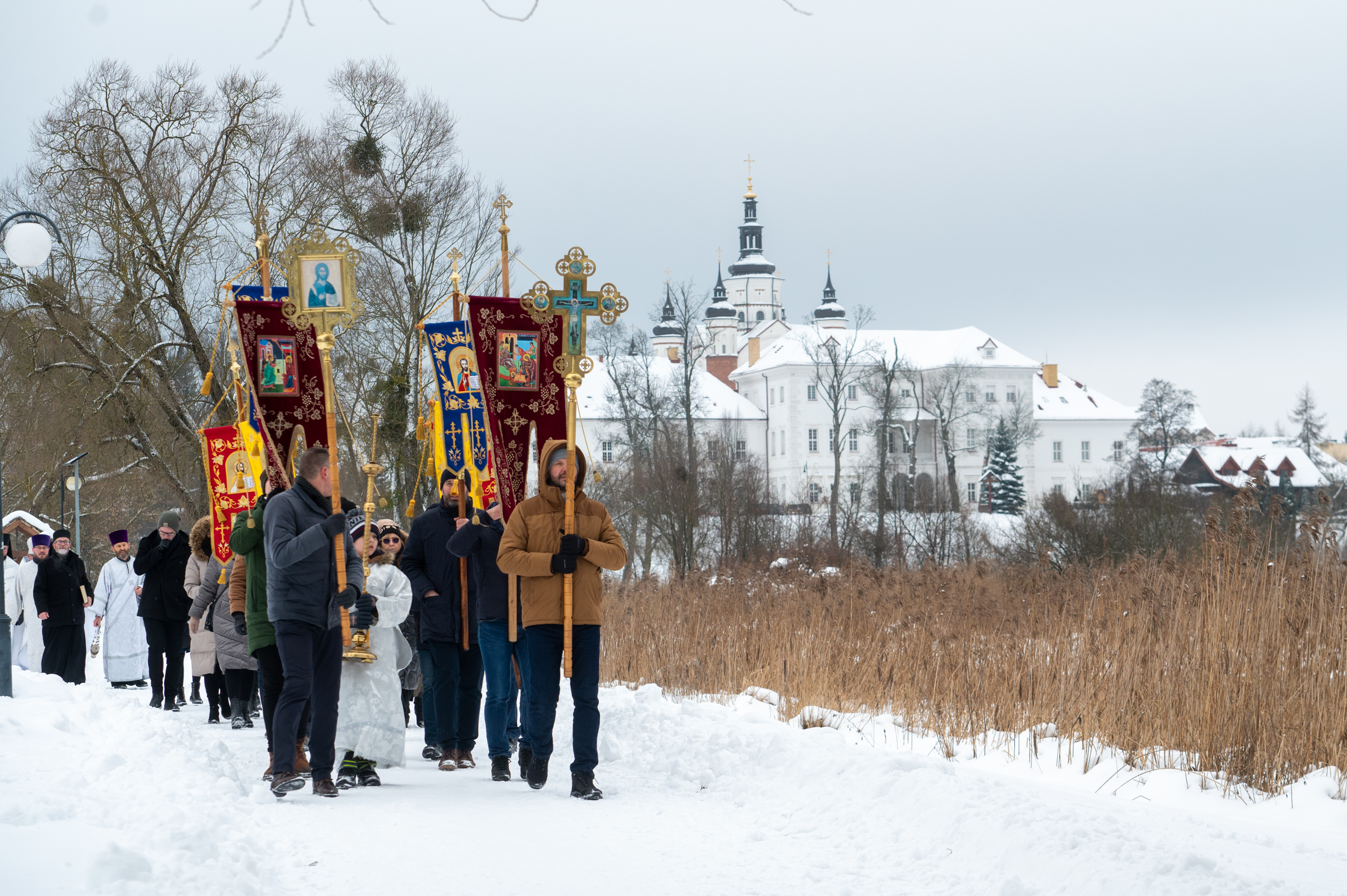 Chrzest Pański w Monasterze Zwiastowania Bogurodzicy w Supraślu, 19.01.2024