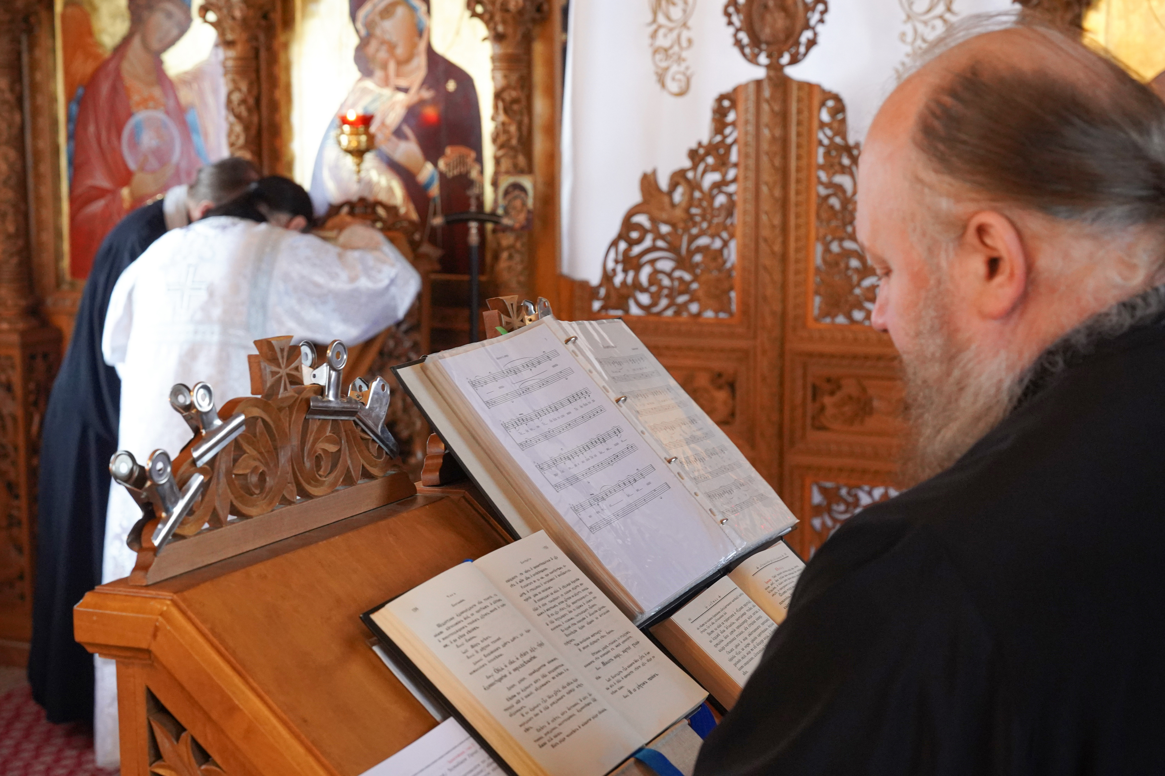 Epiphany fest in Odrynki Skete