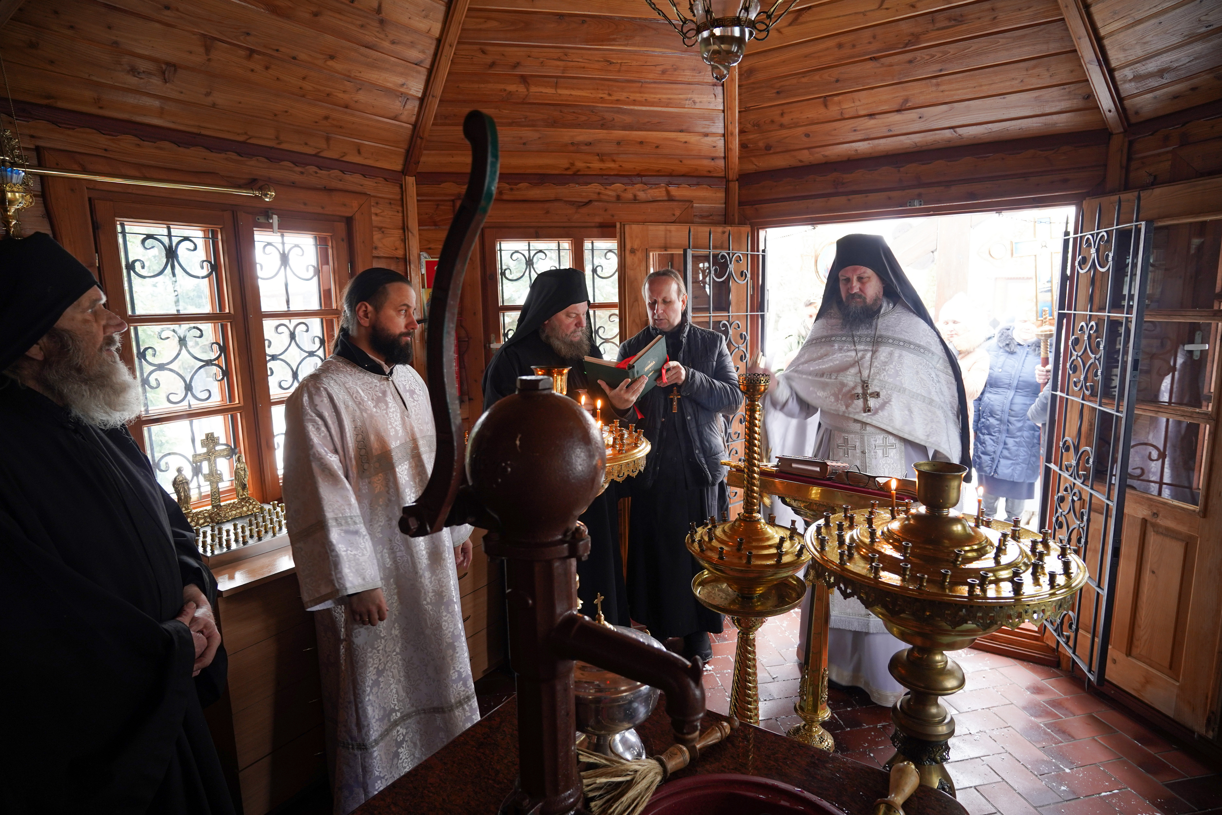 Epiphany fest in Odrynki Skete