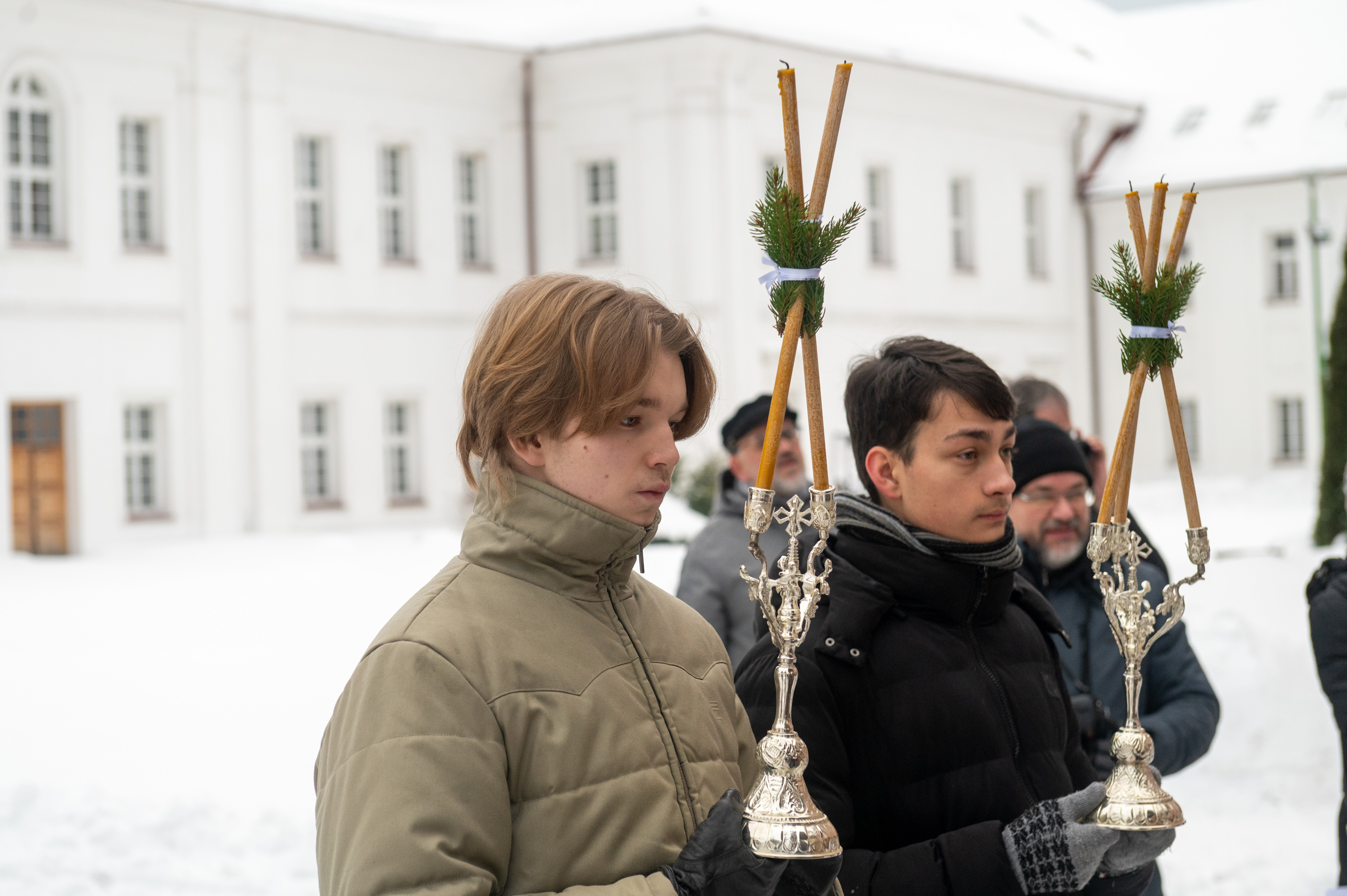 Chrzest Pański w Monasterze Zwiastowania Bogurodzicy w Supraślu