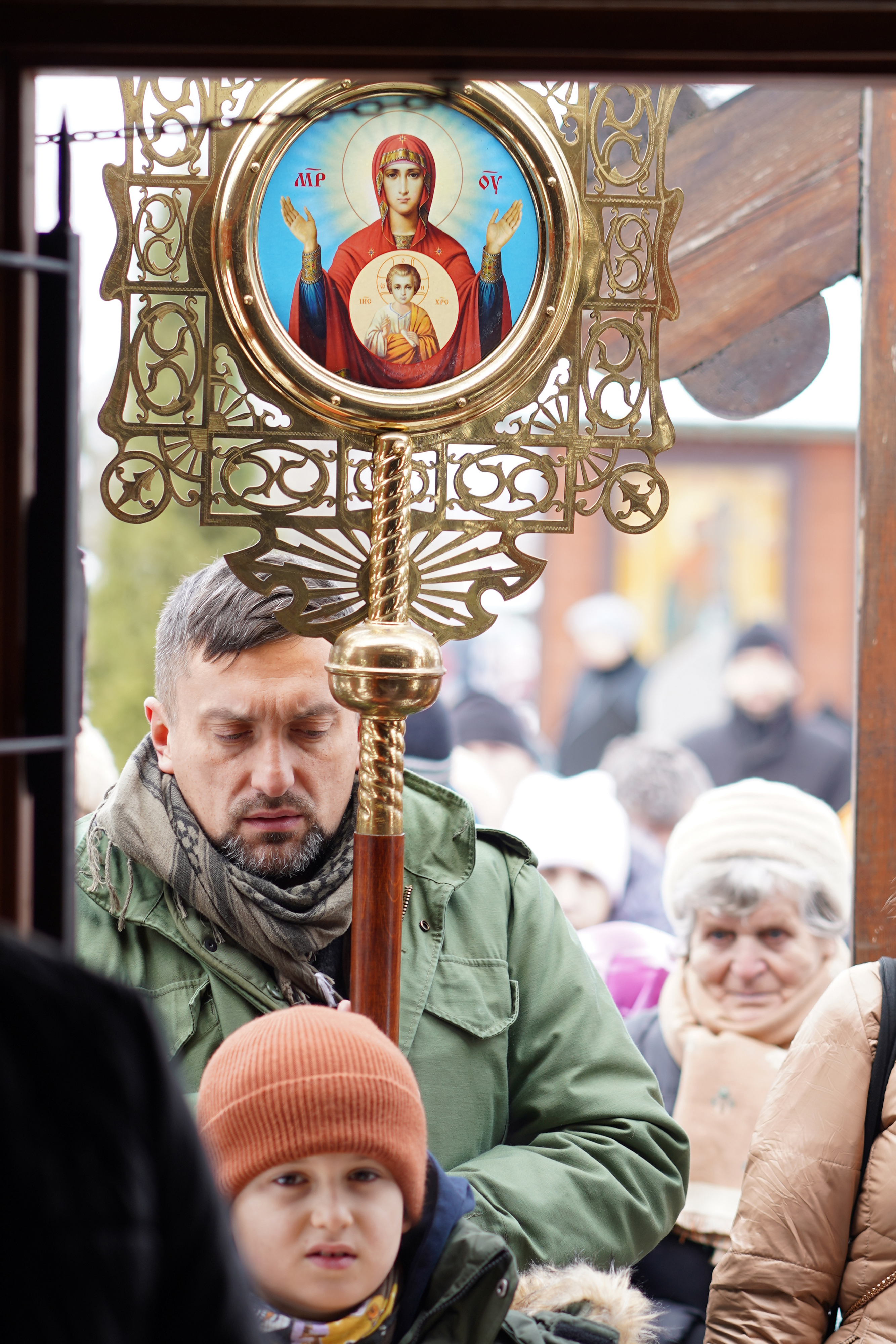 Epiphany fest in Odrynki Skete