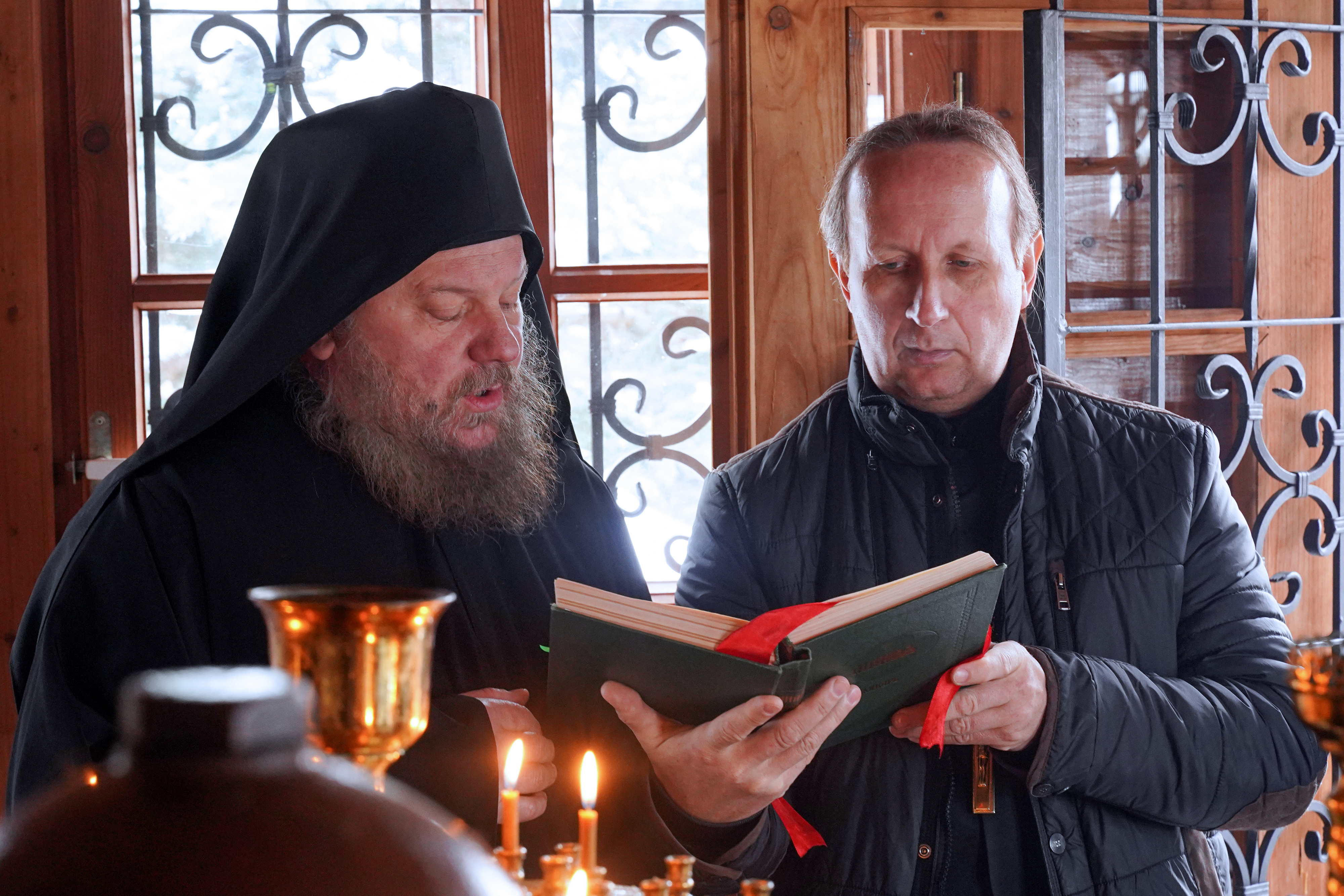 Epiphany fest in Odrynki Skete