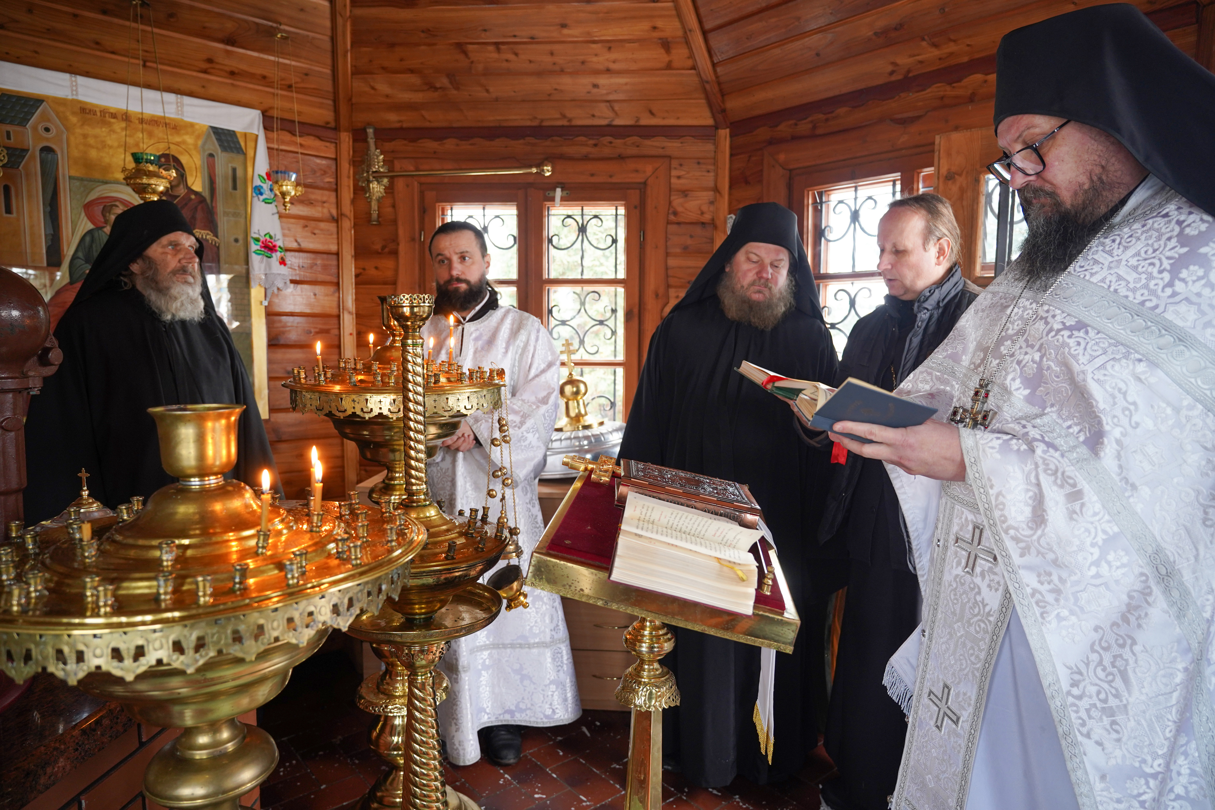 Epiphany fest in Odrynki Skete