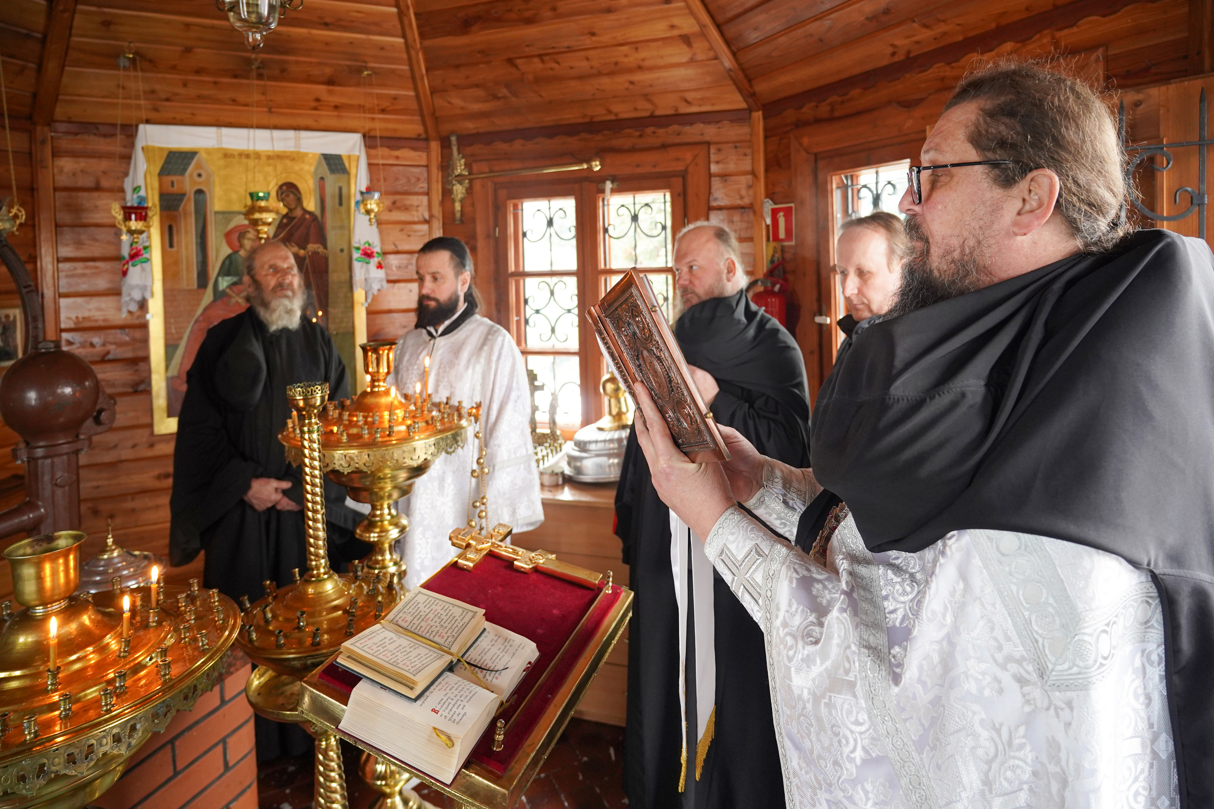 Epiphany fest in Odrynki Skete