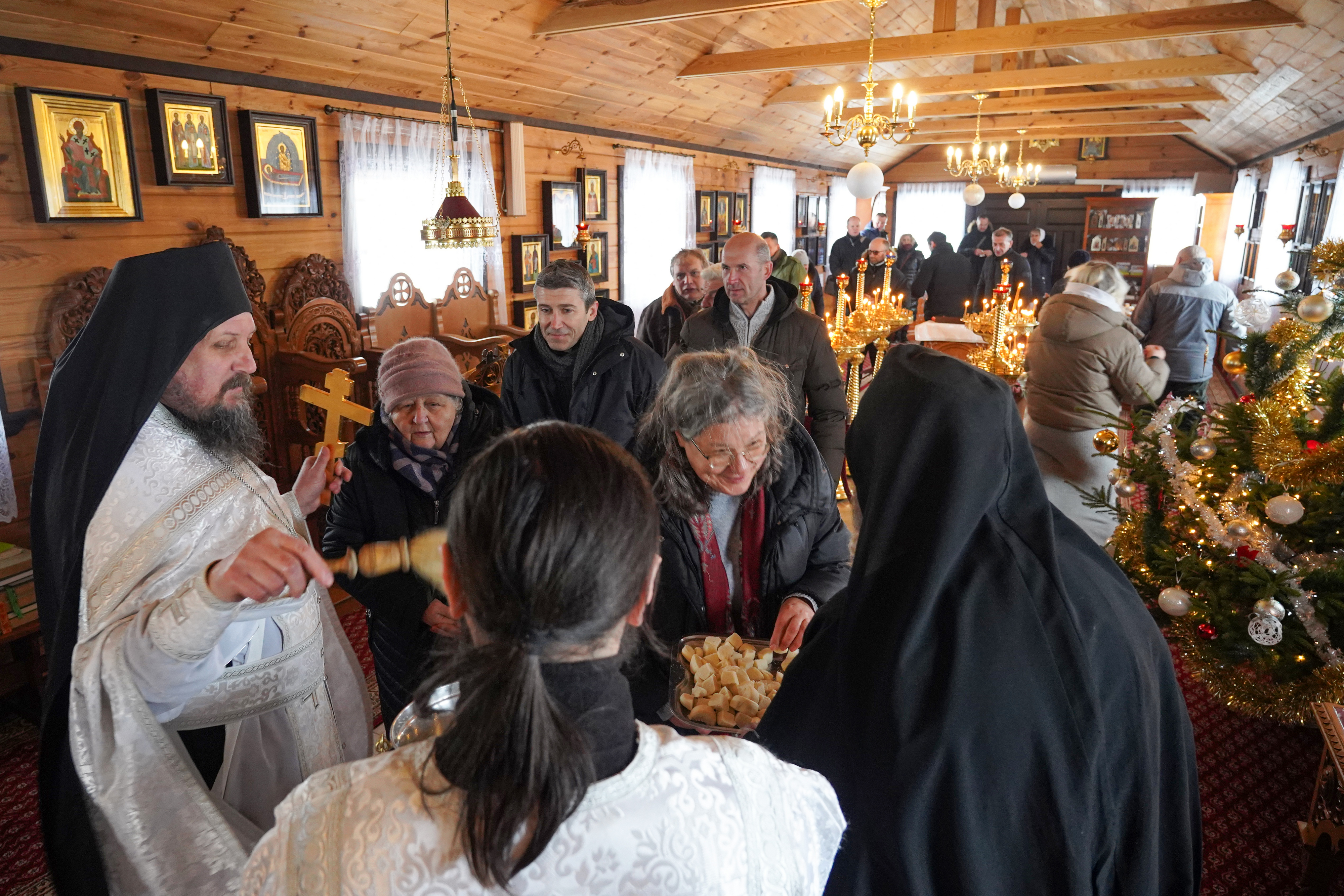 Epiphany fest in Odrynki Skete