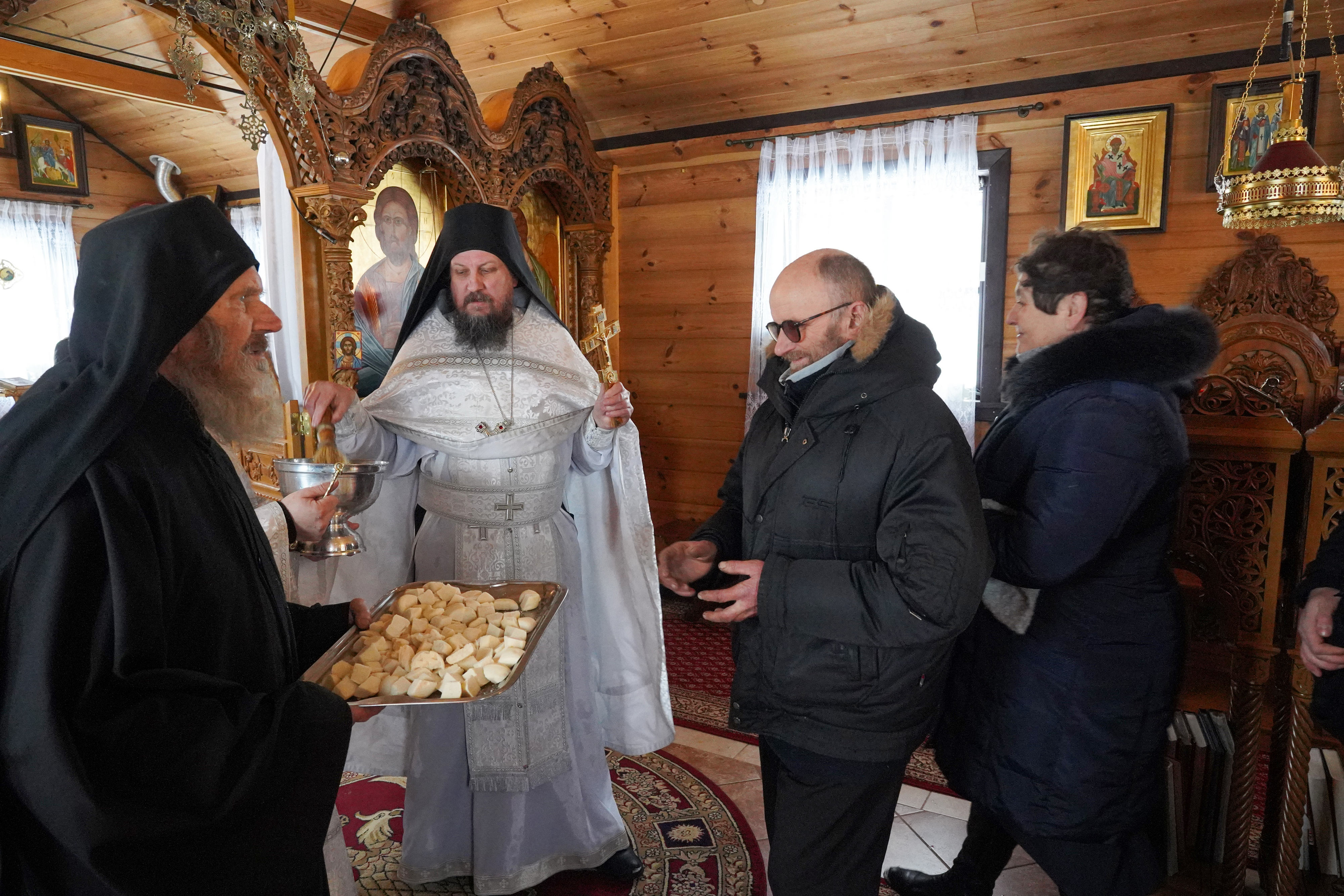 Epiphany fest in Odrynki Skete