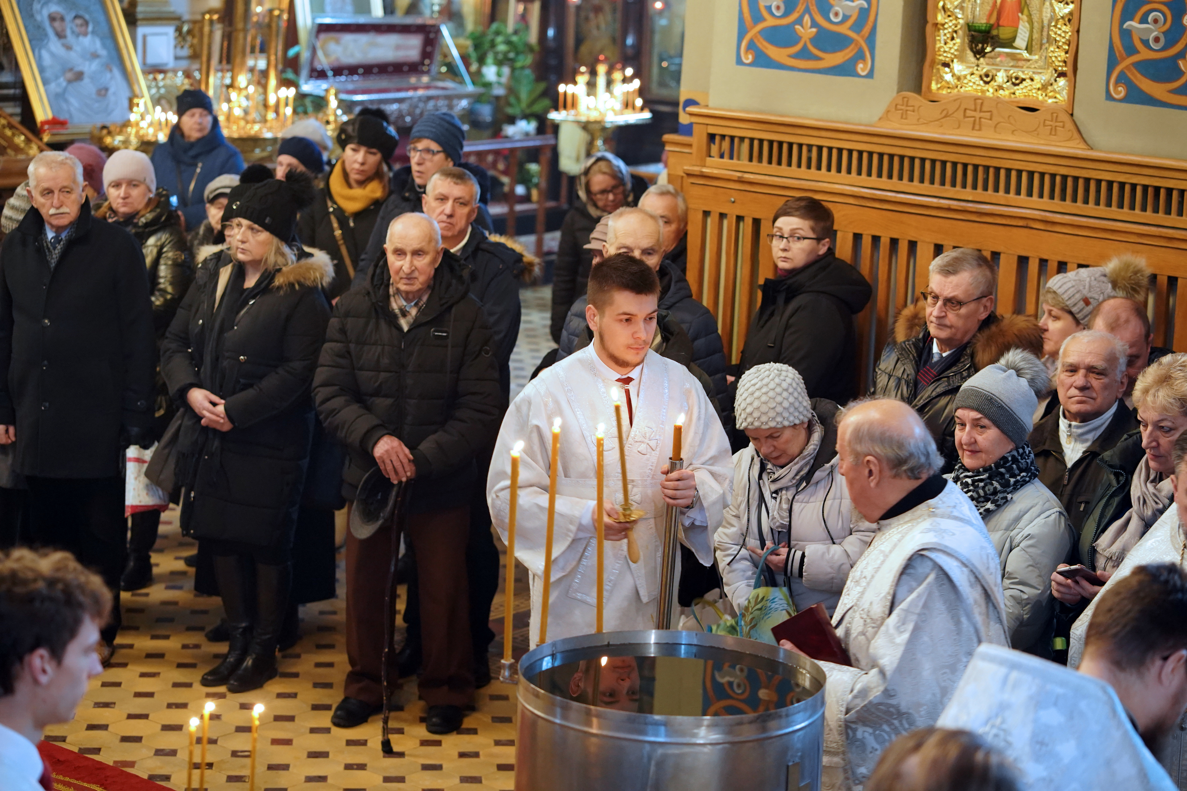 Epiphany fest in St. Nicholas Cathedral in Białystok  